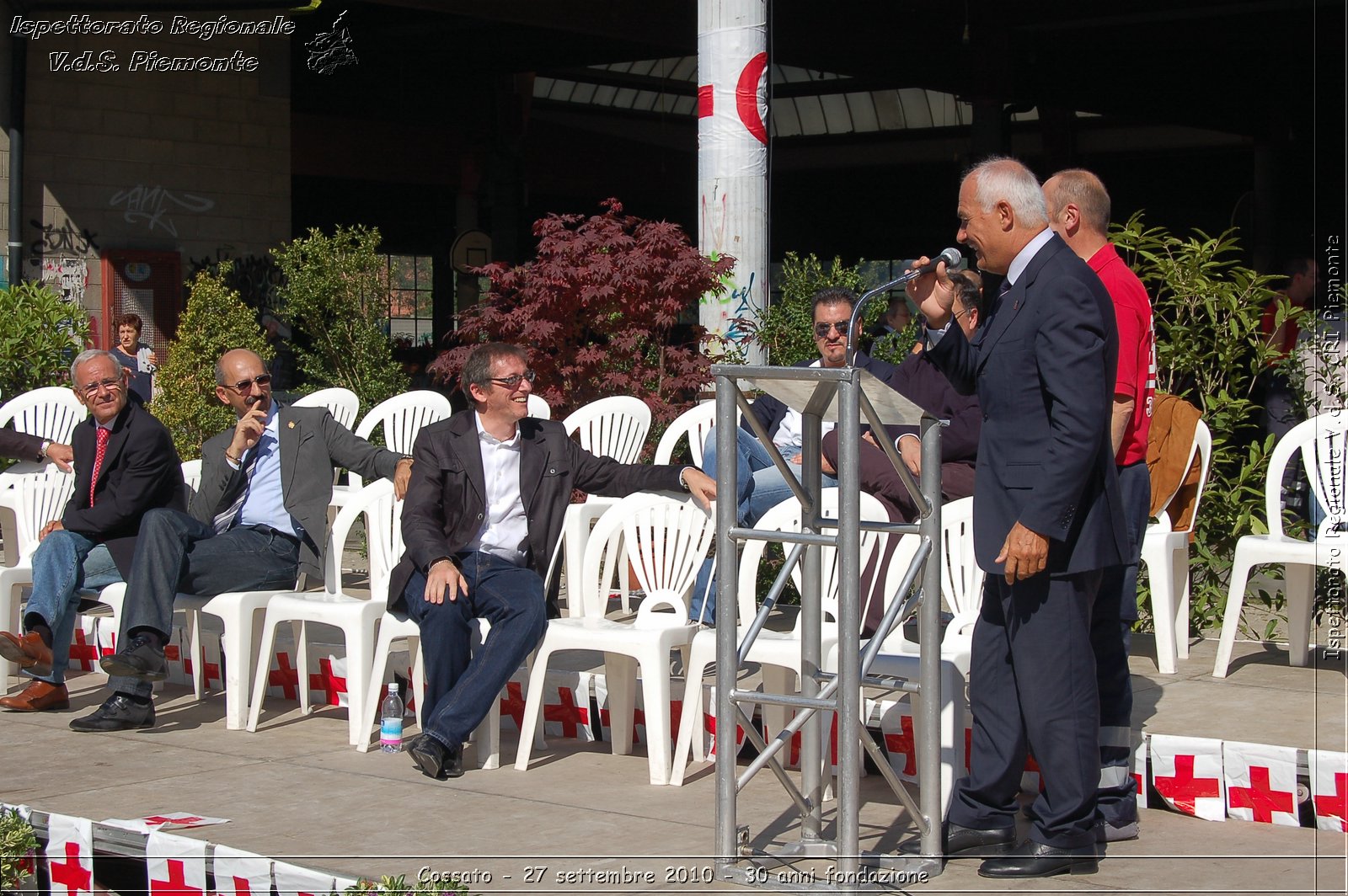 Cossato - 27 settembre 2010 - 30 anni fondazione -  Croce Rossa Italiana - Ispettorato Regionale Volontari del Soccorso Piemonte