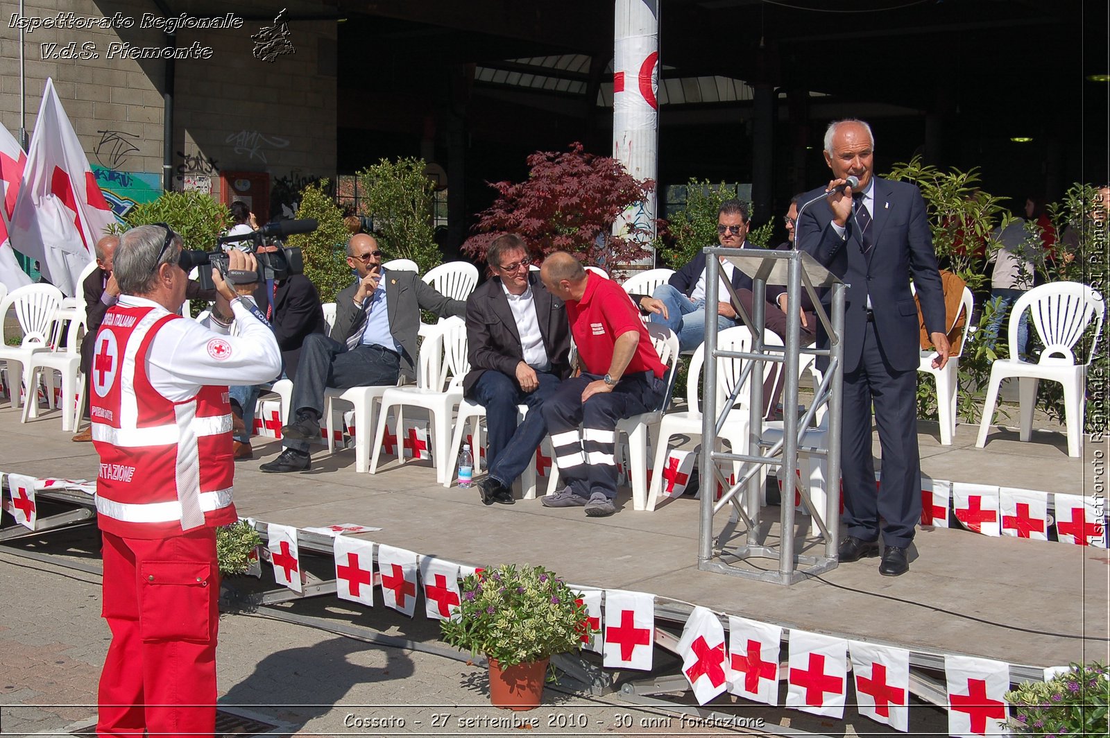 Cossato - 27 settembre 2010 - 30 anni fondazione -  Croce Rossa Italiana - Ispettorato Regionale Volontari del Soccorso Piemonte