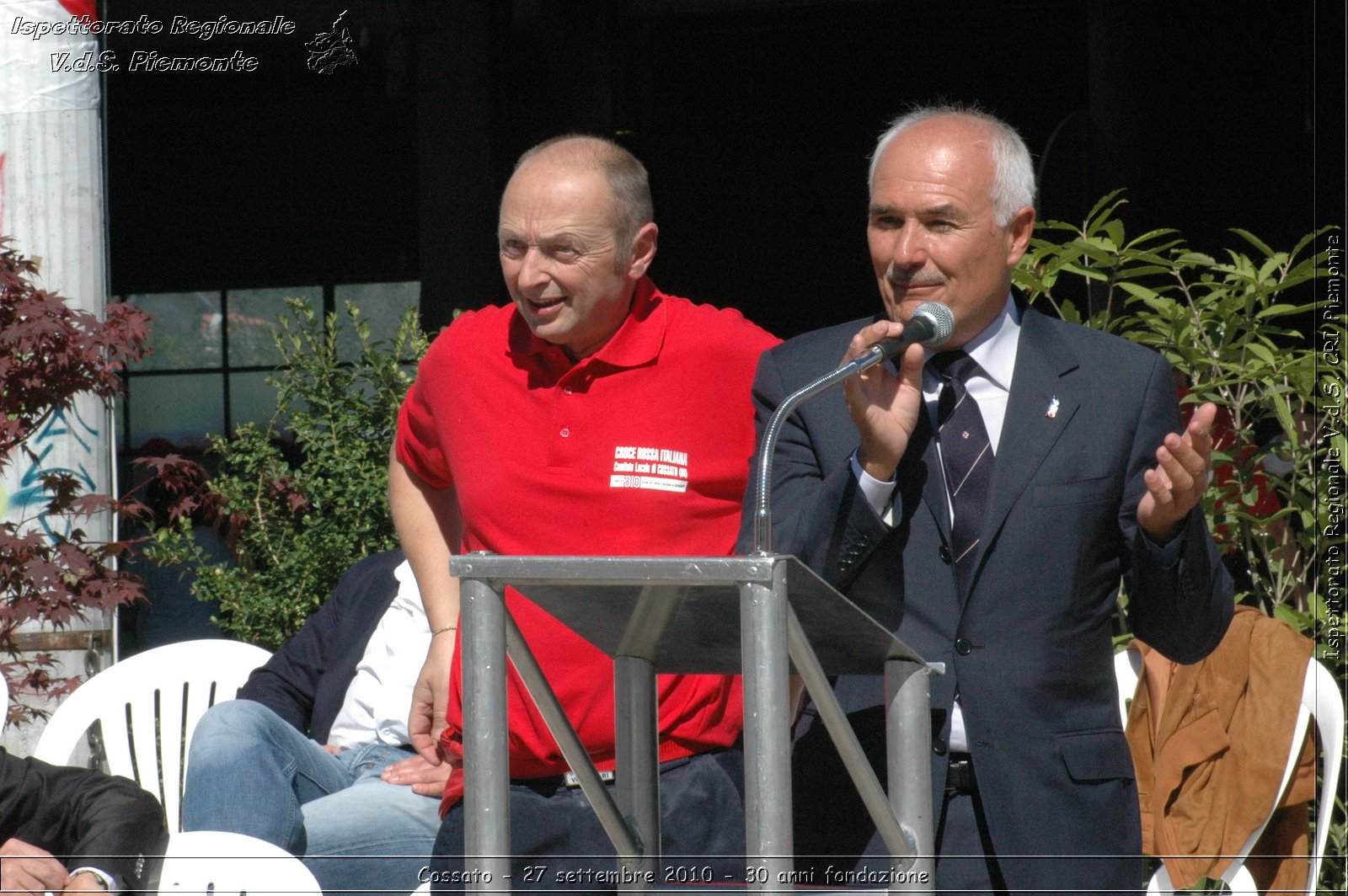 Cossato - 27 settembre 2010 - 30 anni fondazione -  Croce Rossa Italiana - Ispettorato Regionale Volontari del Soccorso Piemonte