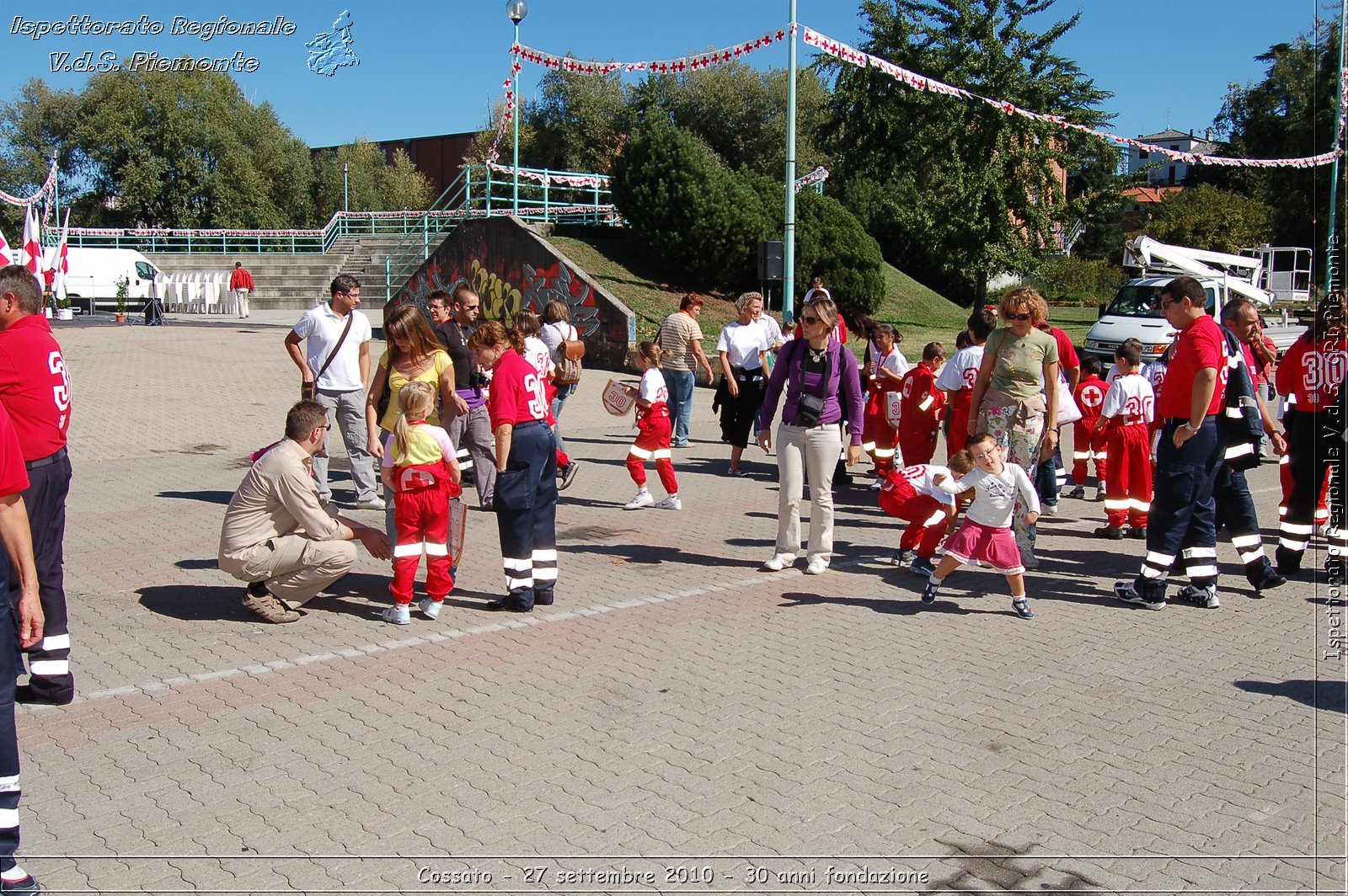 Cossato - 27 settembre 2010 - 30 anni fondazione -  Croce Rossa Italiana - Ispettorato Regionale Volontari del Soccorso Piemonte