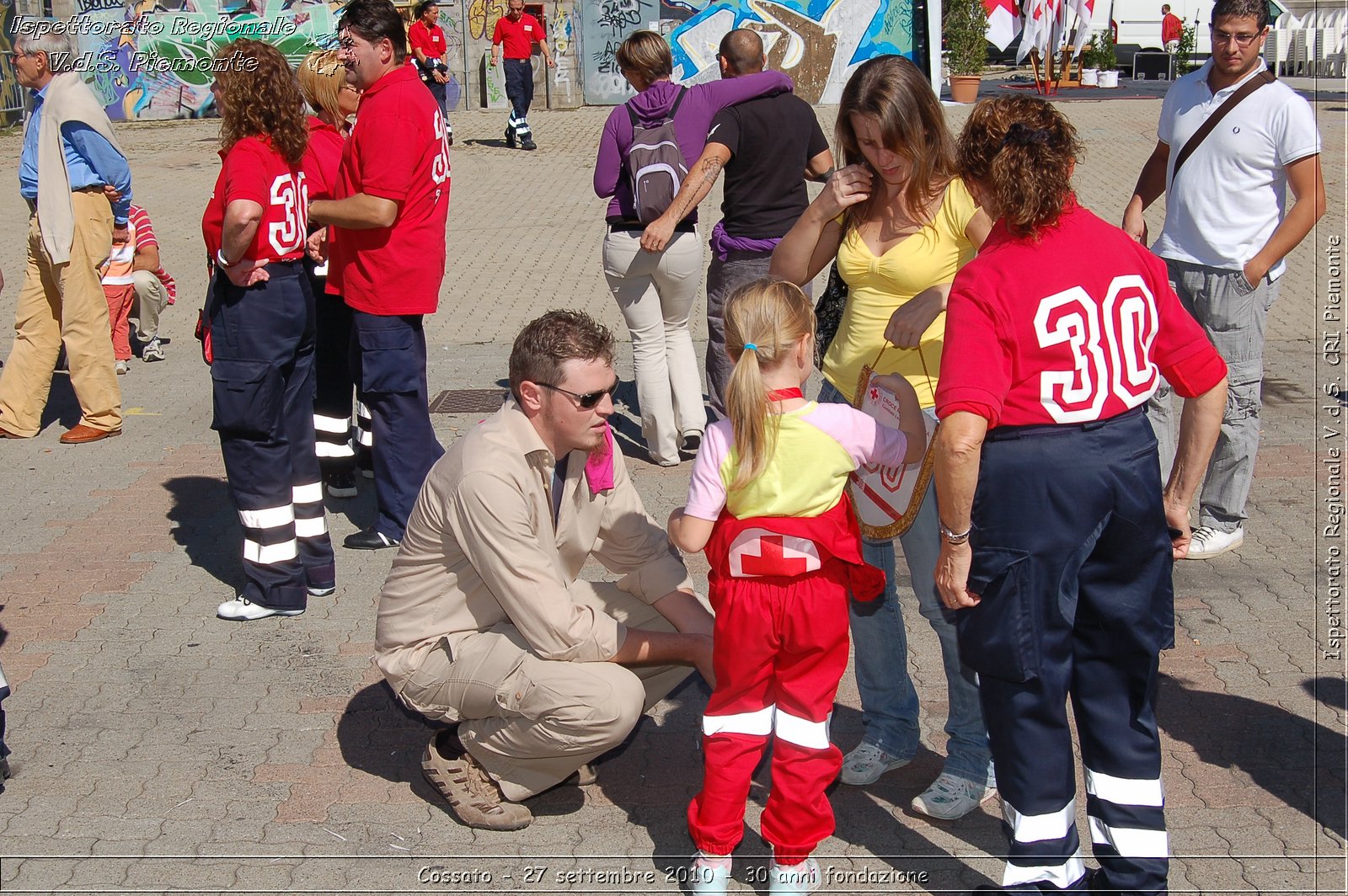 Cossato - 27 settembre 2010 - 30 anni fondazione -  Croce Rossa Italiana - Ispettorato Regionale Volontari del Soccorso Piemonte