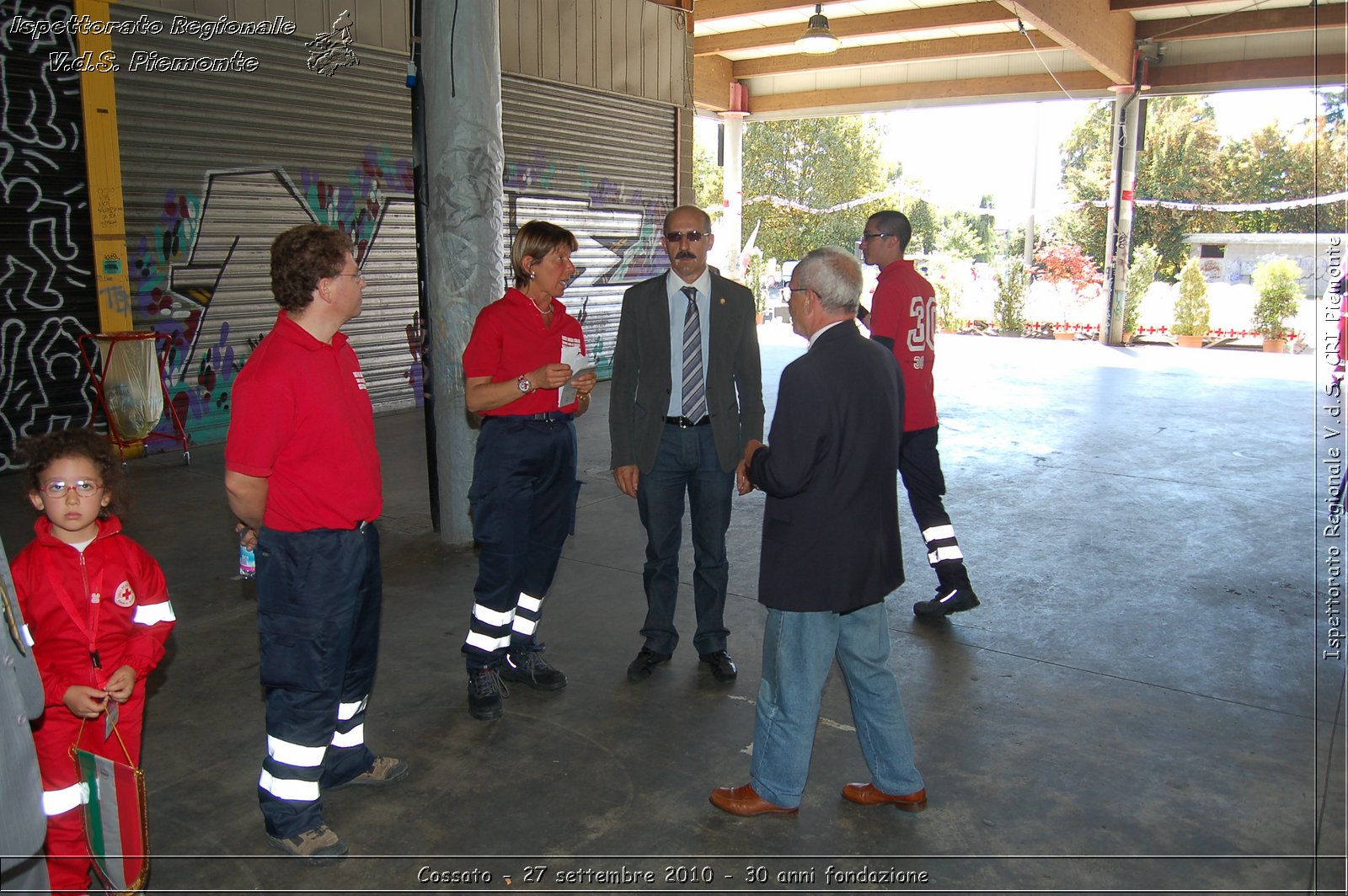 Cossato - 27 settembre 2010 - 30 anni fondazione -  Croce Rossa Italiana - Ispettorato Regionale Volontari del Soccorso Piemonte