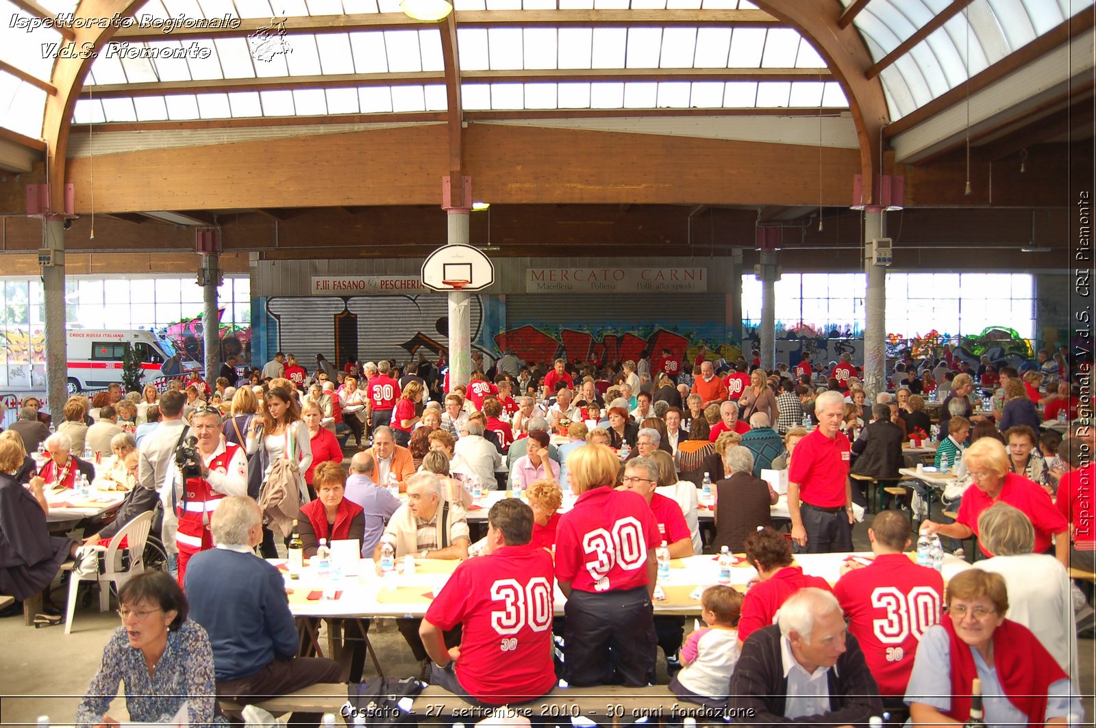 Cossato - 27 settembre 2010 - 30 anni fondazione -  Croce Rossa Italiana - Ispettorato Regionale Volontari del Soccorso Piemonte