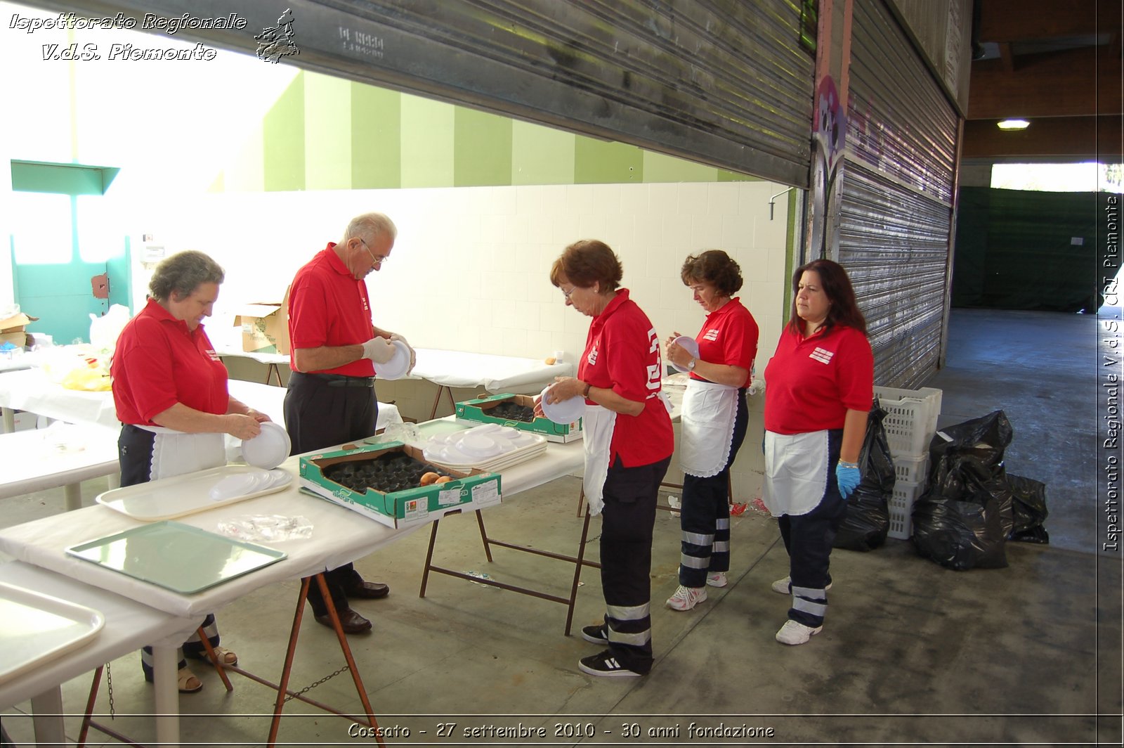 Cossato - 27 settembre 2010 - 30 anni fondazione -  Croce Rossa Italiana - Ispettorato Regionale Volontari del Soccorso Piemonte