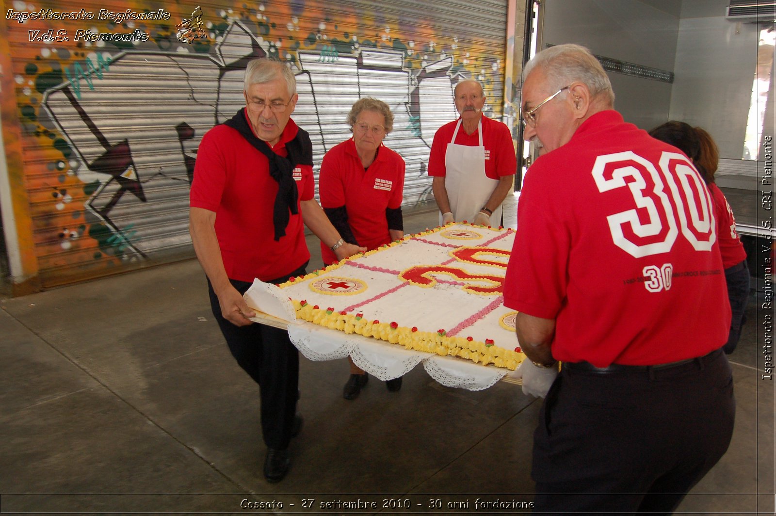 Cossato - 27 settembre 2010 - 30 anni fondazione -  Croce Rossa Italiana - Ispettorato Regionale Volontari del Soccorso Piemonte