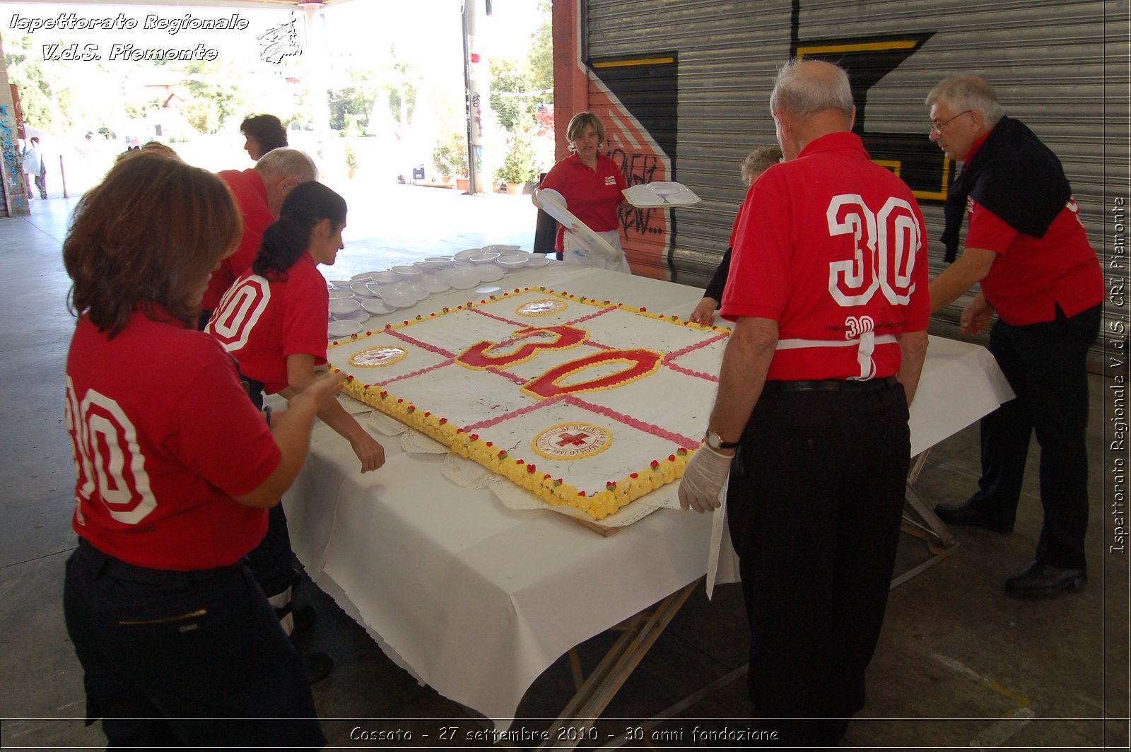 Cossato - 27 settembre 2010 - 30 anni fondazione -  Croce Rossa Italiana - Ispettorato Regionale Volontari del Soccorso Piemonte