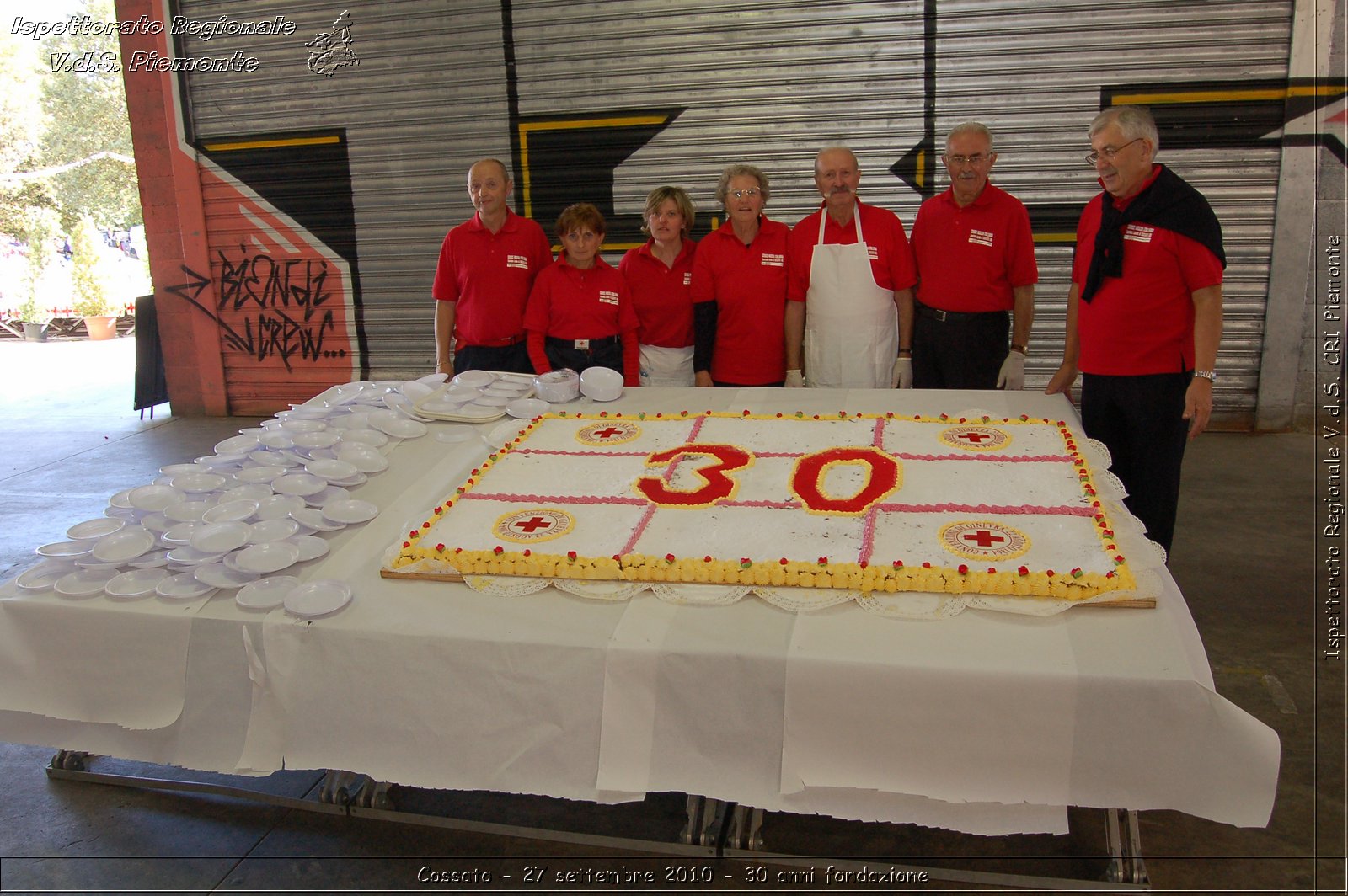 Cossato - 27 settembre 2010 - 30 anni fondazione -  Croce Rossa Italiana - Ispettorato Regionale Volontari del Soccorso Piemonte