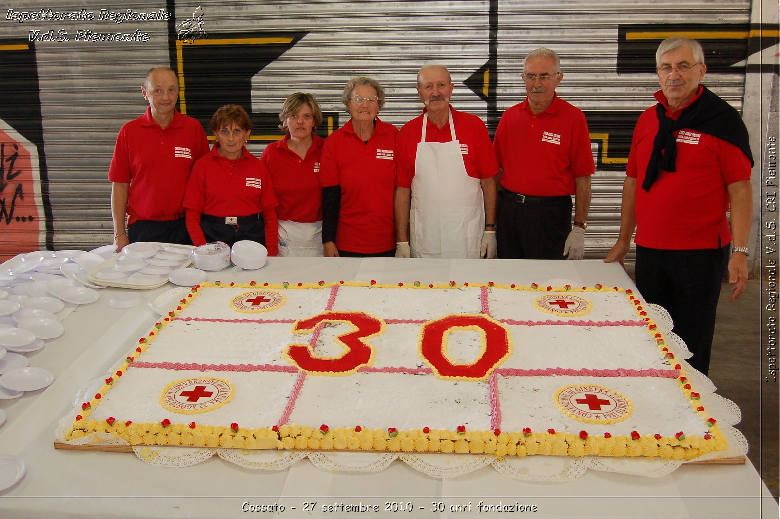 Cossato - 27 settembre 2010 - 30 anni fondazione -  Croce Rossa Italiana - Ispettorato Regionale Volontari del Soccorso Piemonte