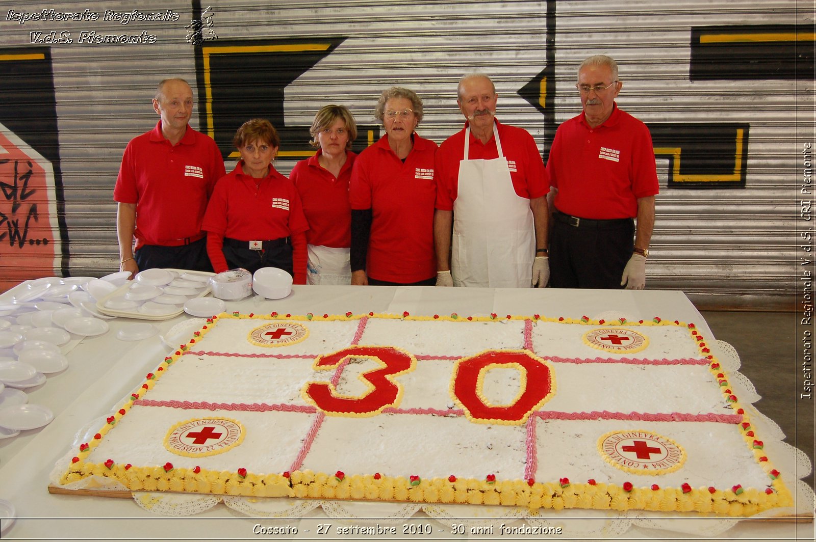 Cossato - 27 settembre 2010 - 30 anni fondazione -  Croce Rossa Italiana - Ispettorato Regionale Volontari del Soccorso Piemonte