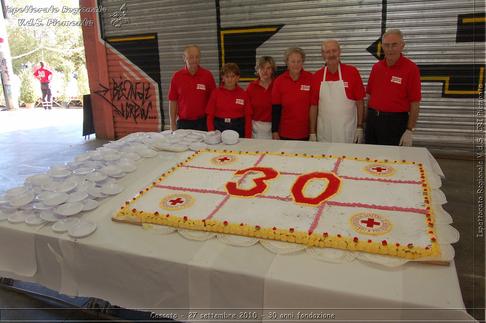 Cossato - 27 settembre 2010 - 30 anni fondazione -  Croce Rossa Italiana - Ispettorato Regionale Volontari del Soccorso Piemonte