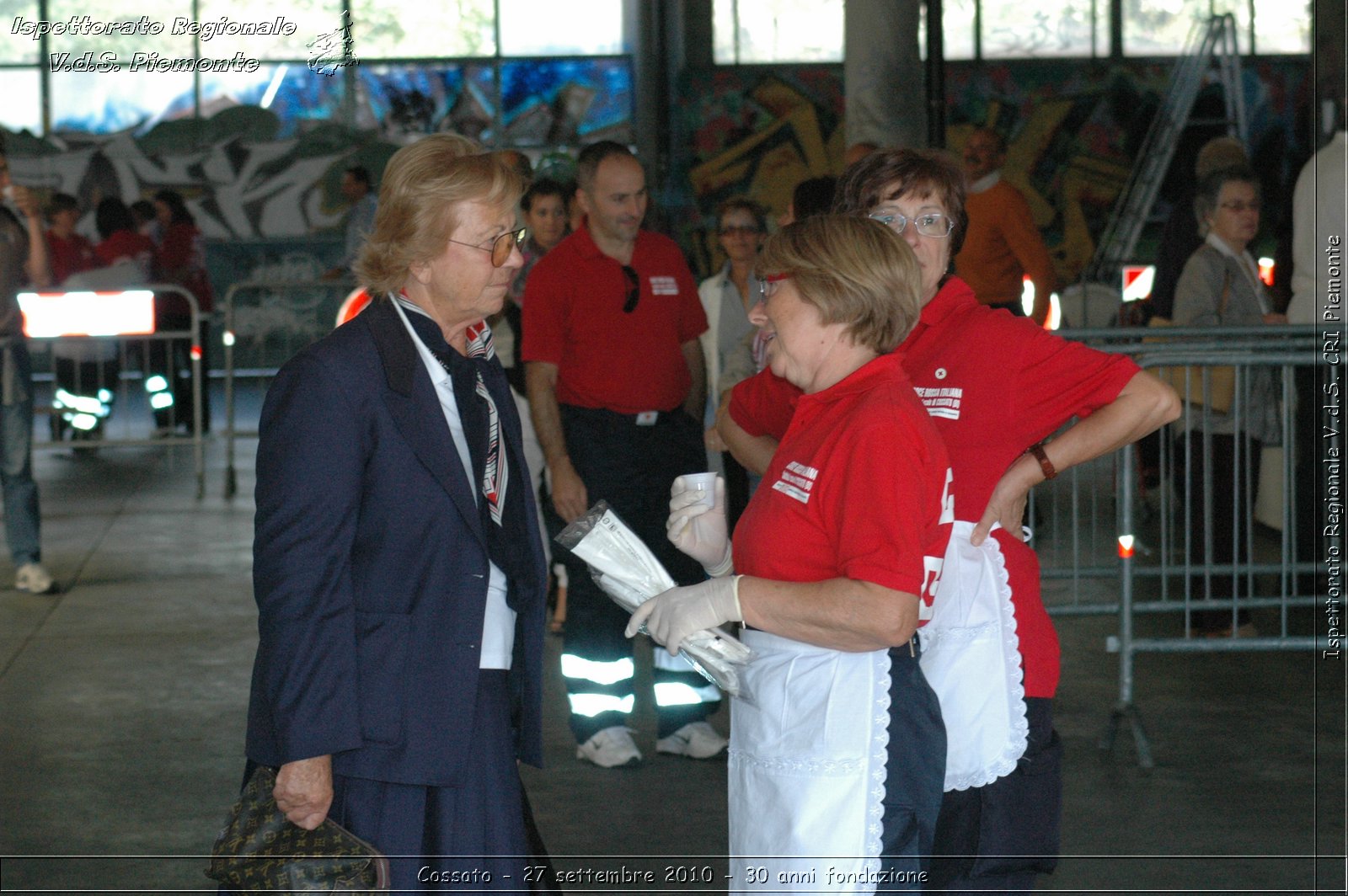 Cossato - 27 settembre 2010 - 30 anni fondazione -  Croce Rossa Italiana - Ispettorato Regionale Volontari del Soccorso Piemonte