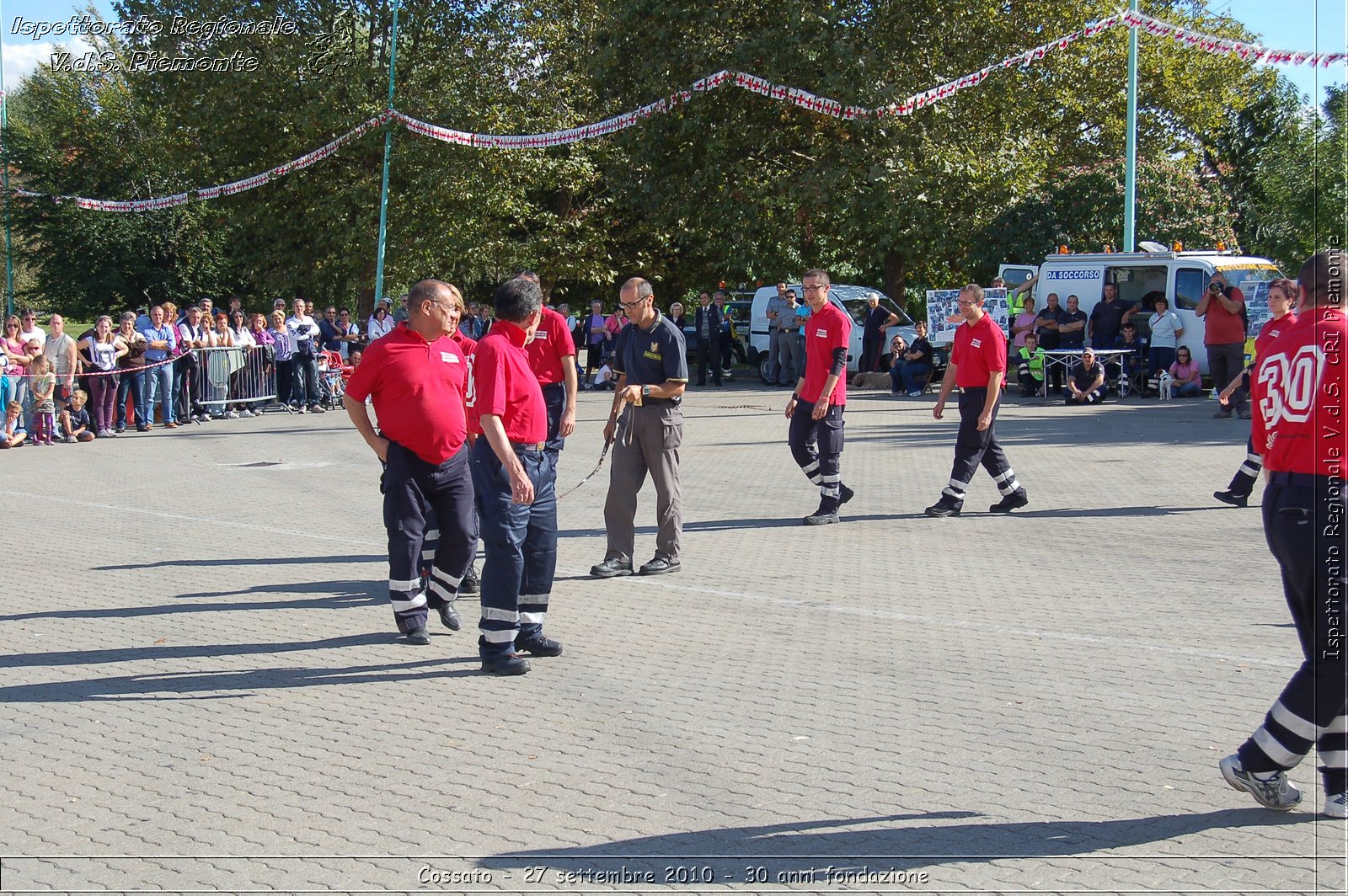 Cossato - 27 settembre 2010 - 30 anni fondazione -  Croce Rossa Italiana - Ispettorato Regionale Volontari del Soccorso Piemonte