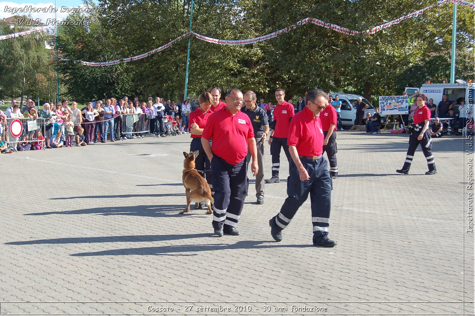Cossato - 27 settembre 2010 - 30 anni fondazione -  Croce Rossa Italiana - Ispettorato Regionale Volontari del Soccorso Piemonte