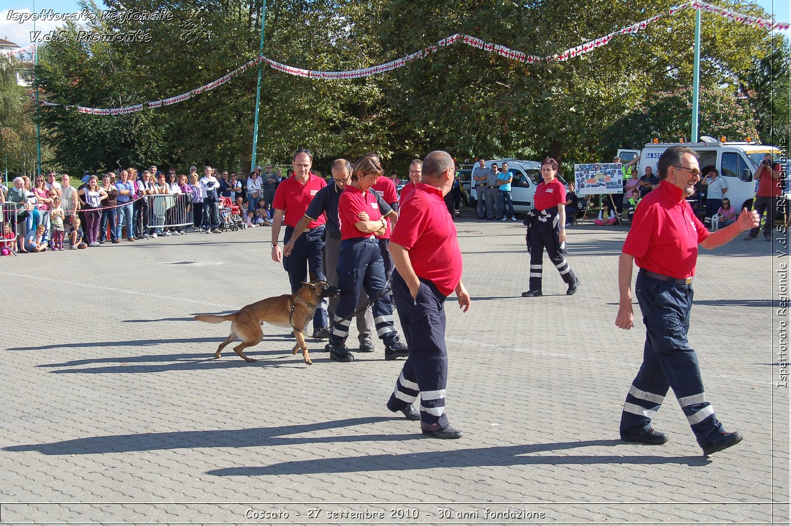 Cossato - 27 settembre 2010 - 30 anni fondazione -  Croce Rossa Italiana - Ispettorato Regionale Volontari del Soccorso Piemonte