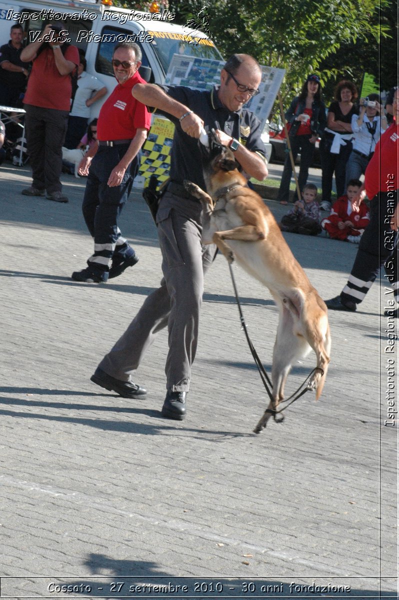 Cossato - 27 settembre 2010 - 30 anni fondazione -  Croce Rossa Italiana - Ispettorato Regionale Volontari del Soccorso Piemonte