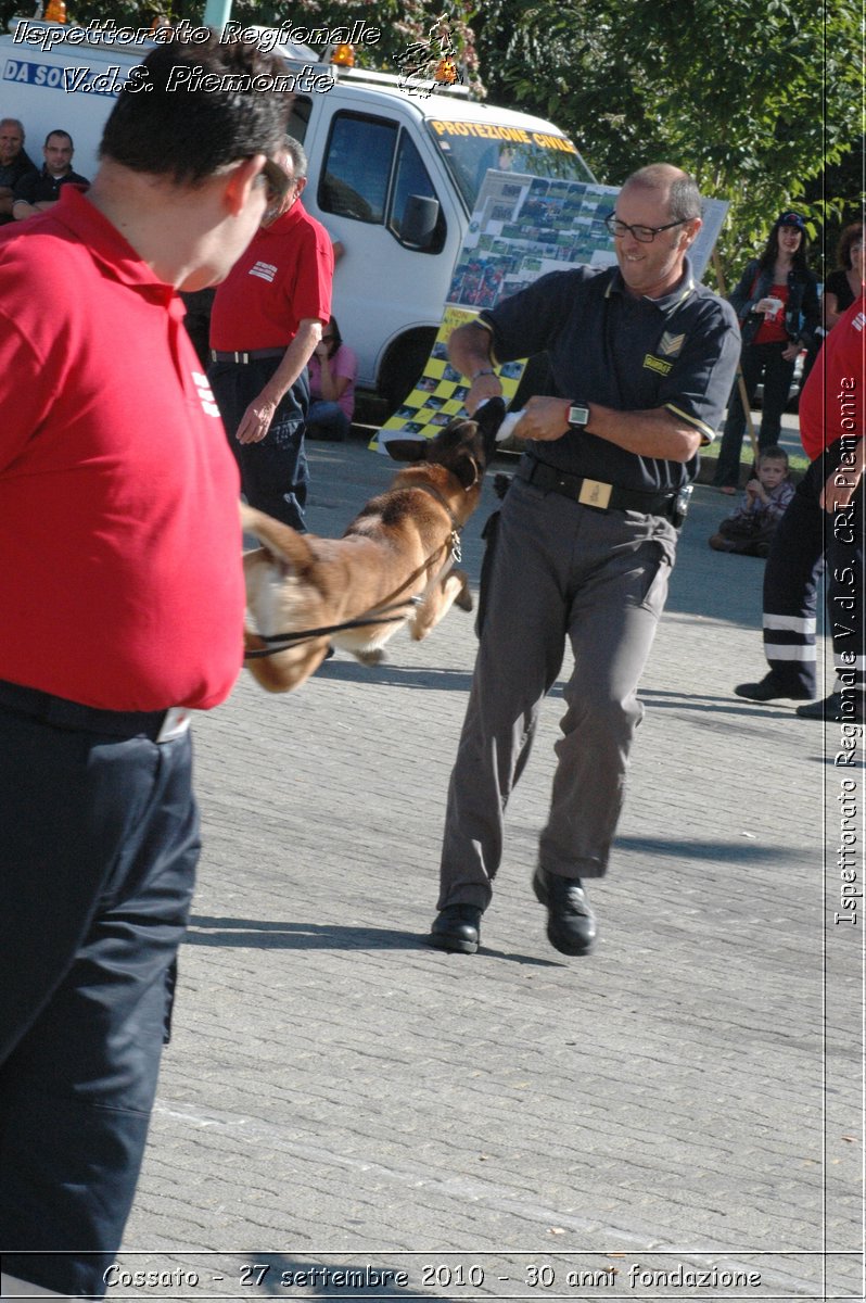 Cossato - 27 settembre 2010 - 30 anni fondazione -  Croce Rossa Italiana - Ispettorato Regionale Volontari del Soccorso Piemonte
