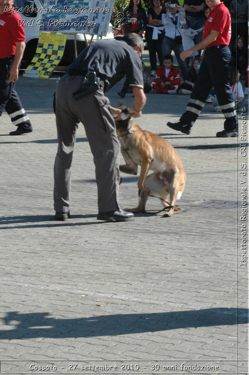 Cossato - 27 settembre 2010 - 30 anni fondazione -  Croce Rossa Italiana - Ispettorato Regionale Volontari del Soccorso Piemonte