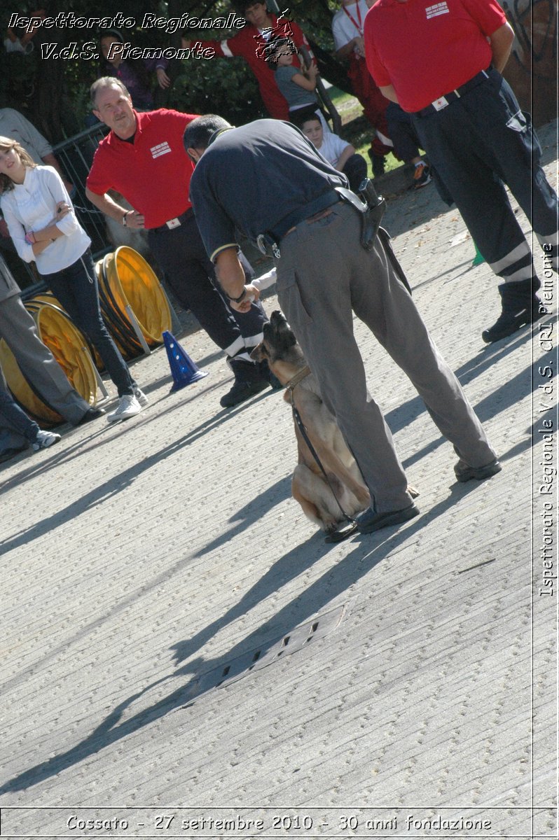 Cossato - 27 settembre 2010 - 30 anni fondazione -  Croce Rossa Italiana - Ispettorato Regionale Volontari del Soccorso Piemonte