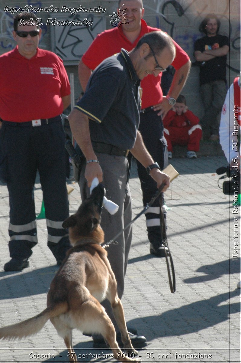 Cossato - 27 settembre 2010 - 30 anni fondazione -  Croce Rossa Italiana - Ispettorato Regionale Volontari del Soccorso Piemonte