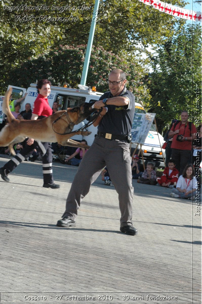 Cossato - 27 settembre 2010 - 30 anni fondazione -  Croce Rossa Italiana - Ispettorato Regionale Volontari del Soccorso Piemonte