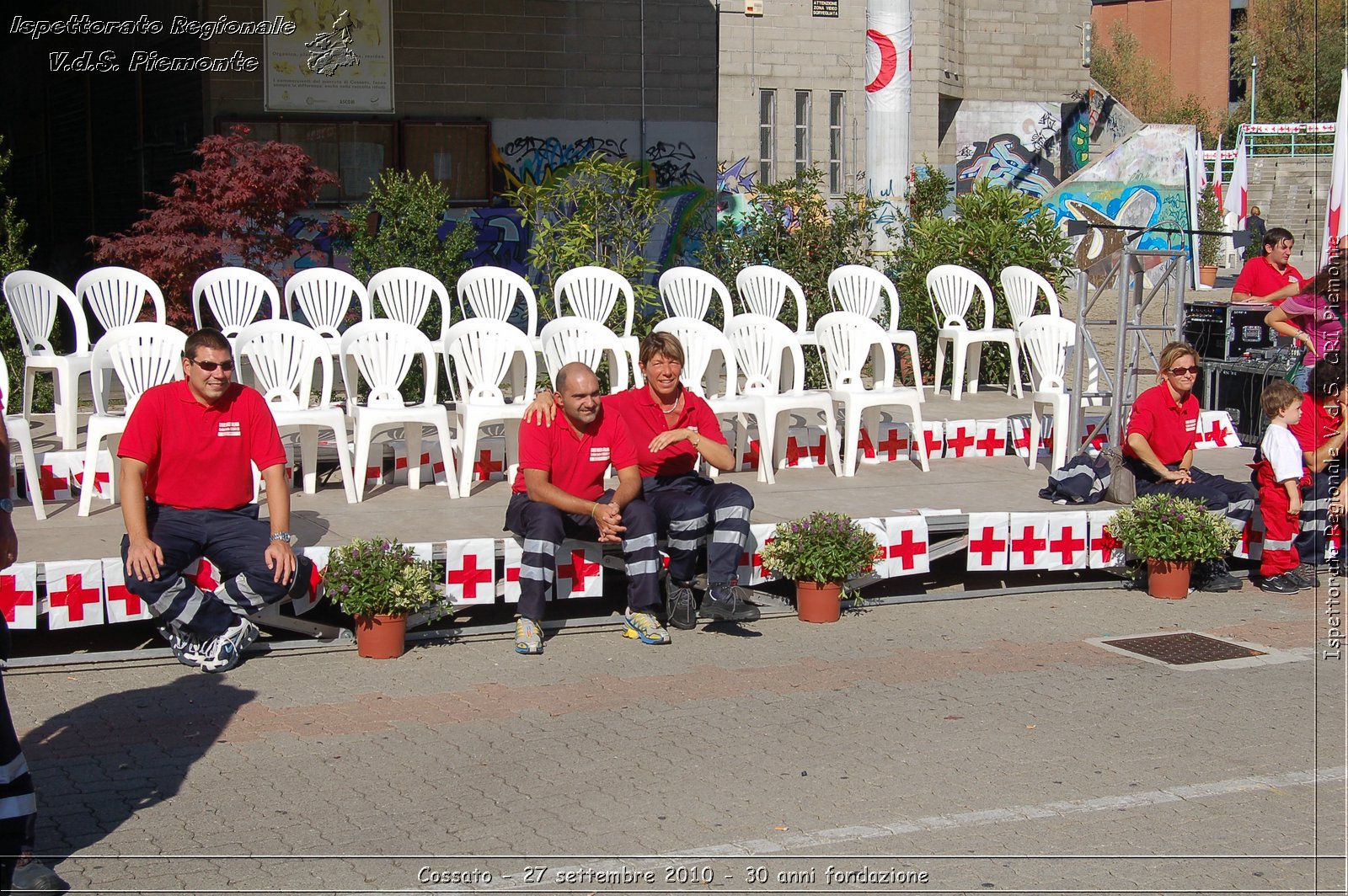 Cossato - 27 settembre 2010 - 30 anni fondazione -  Croce Rossa Italiana - Ispettorato Regionale Volontari del Soccorso Piemonte