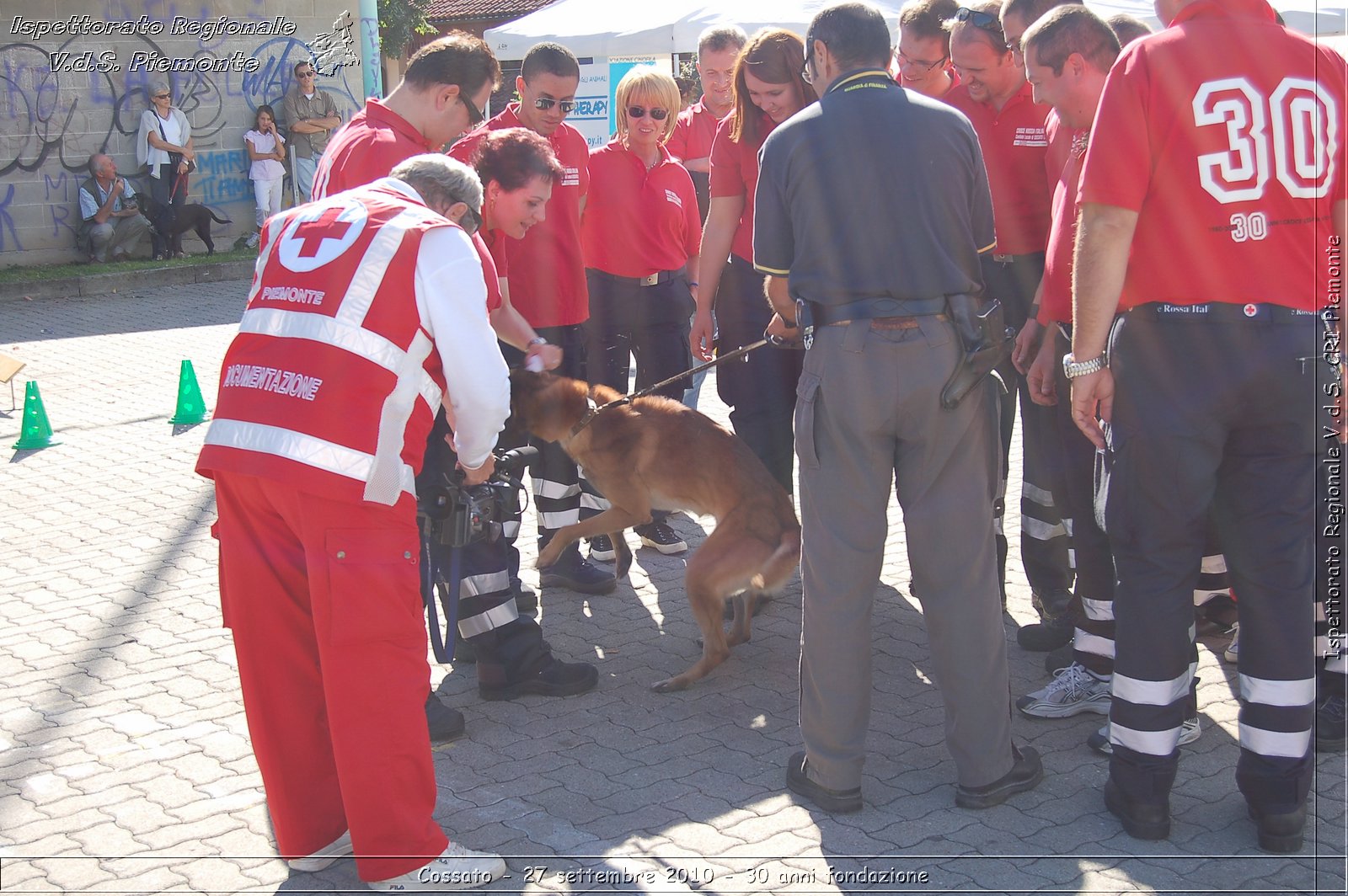 Cossato - 27 settembre 2010 - 30 anni fondazione -  Croce Rossa Italiana - Ispettorato Regionale Volontari del Soccorso Piemonte