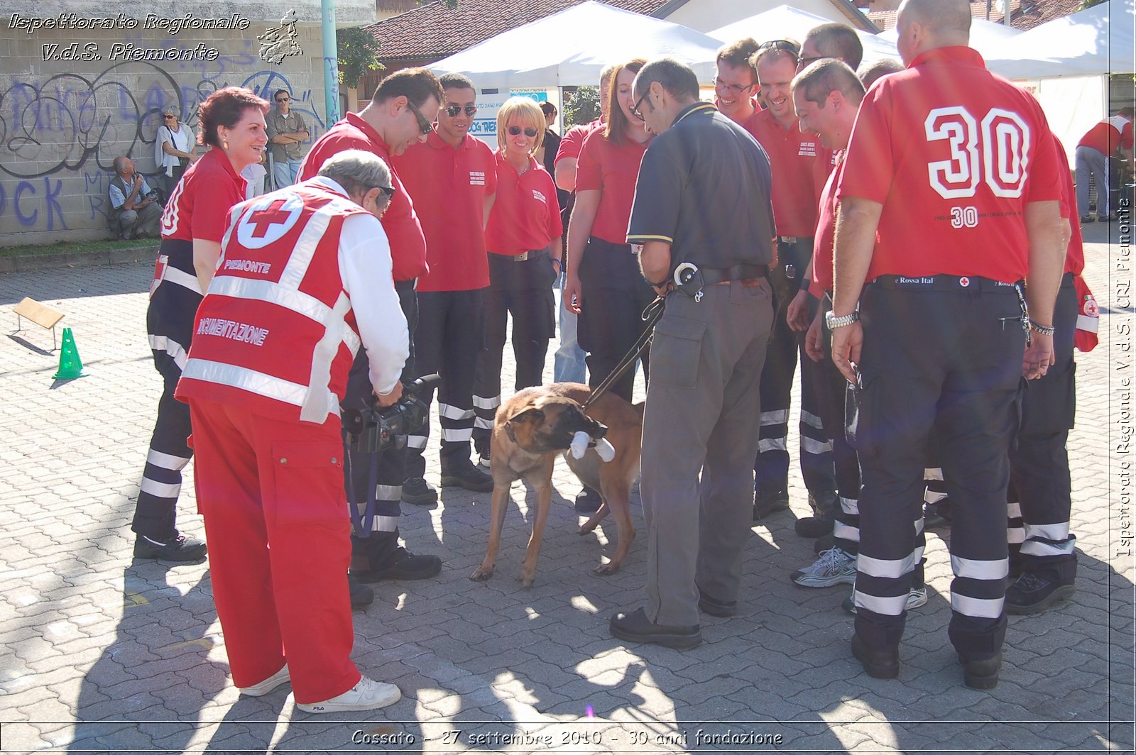 Cossato - 27 settembre 2010 - 30 anni fondazione -  Croce Rossa Italiana - Ispettorato Regionale Volontari del Soccorso Piemonte