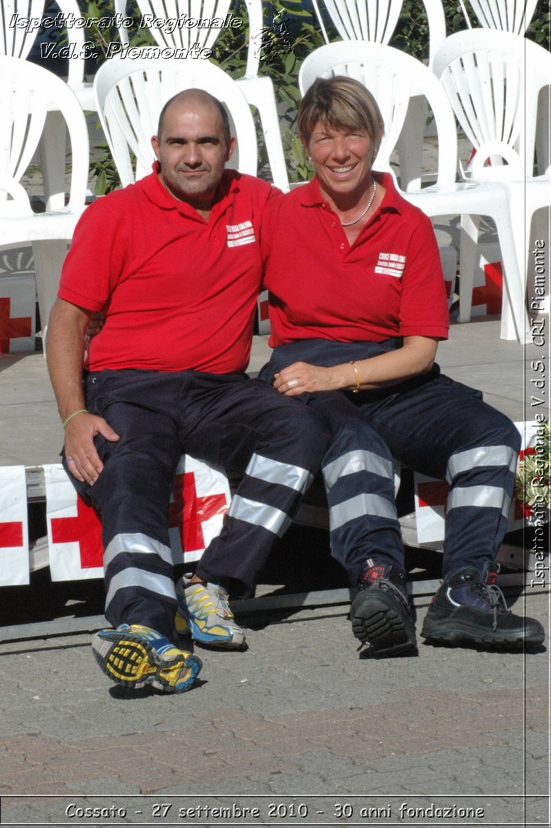 Cossato - 27 settembre 2010 - 30 anni fondazione -  Croce Rossa Italiana - Ispettorato Regionale Volontari del Soccorso Piemonte