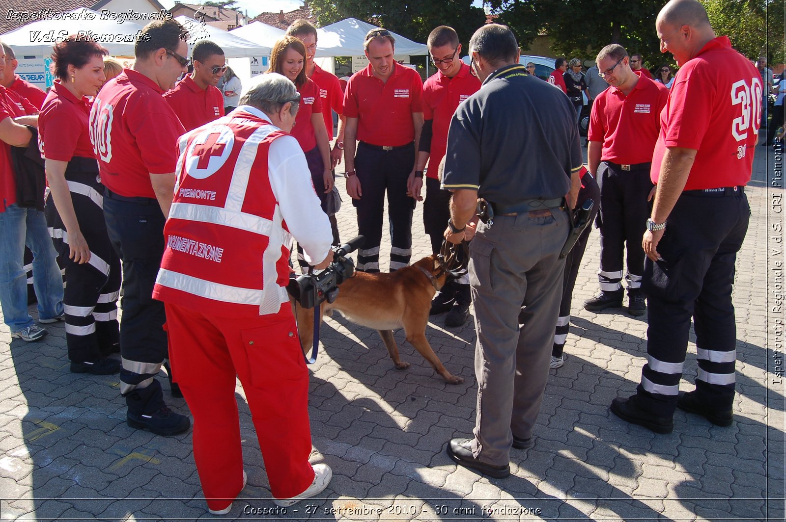Cossato - 27 settembre 2010 - 30 anni fondazione -  Croce Rossa Italiana - Ispettorato Regionale Volontari del Soccorso Piemonte