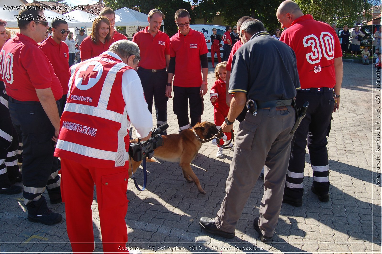 Cossato - 27 settembre 2010 - 30 anni fondazione -  Croce Rossa Italiana - Ispettorato Regionale Volontari del Soccorso Piemonte