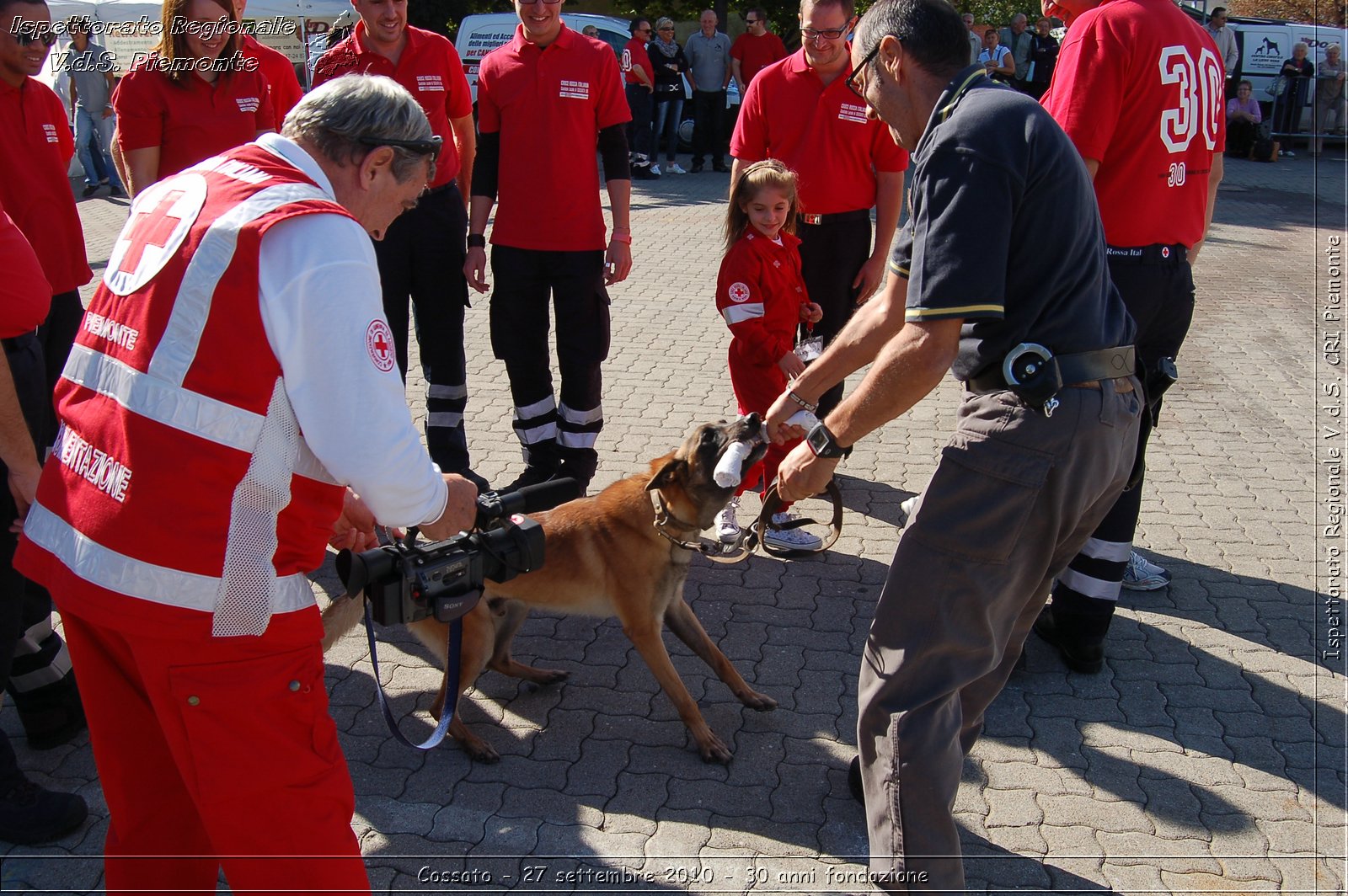 Cossato - 27 settembre 2010 - 30 anni fondazione -  Croce Rossa Italiana - Ispettorato Regionale Volontari del Soccorso Piemonte