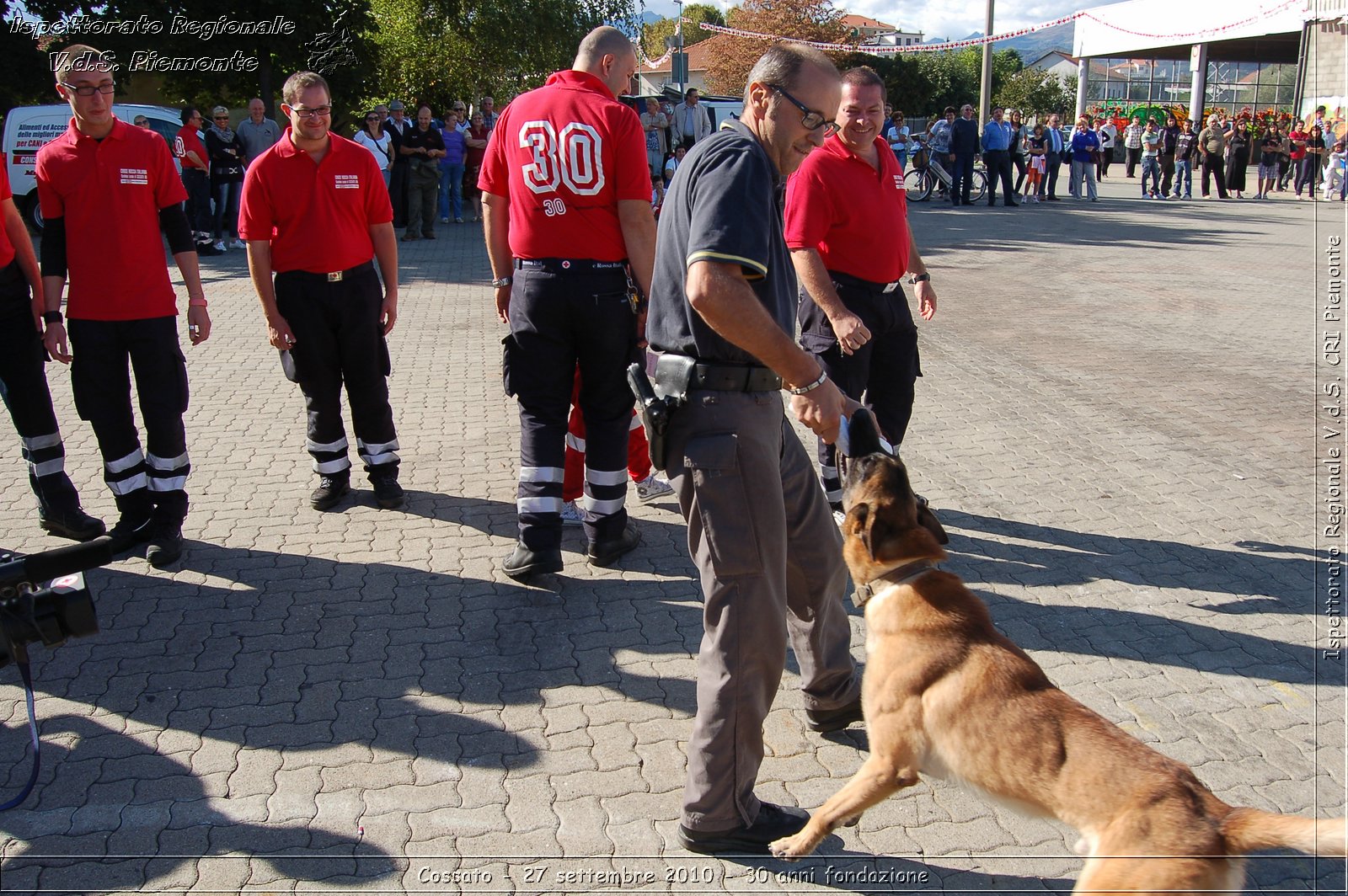 Cossato - 27 settembre 2010 - 30 anni fondazione -  Croce Rossa Italiana - Ispettorato Regionale Volontari del Soccorso Piemonte