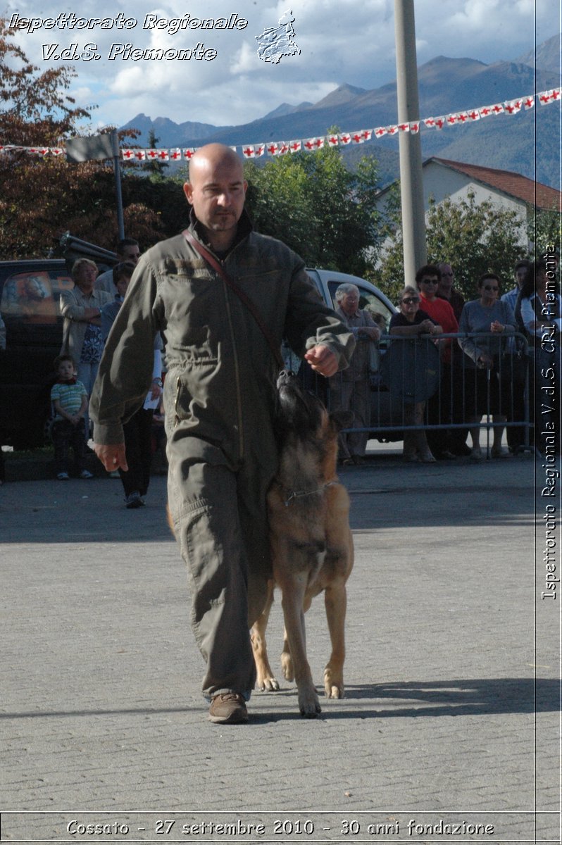 Cossato - 27 settembre 2010 - 30 anni fondazione -  Croce Rossa Italiana - Ispettorato Regionale Volontari del Soccorso Piemonte