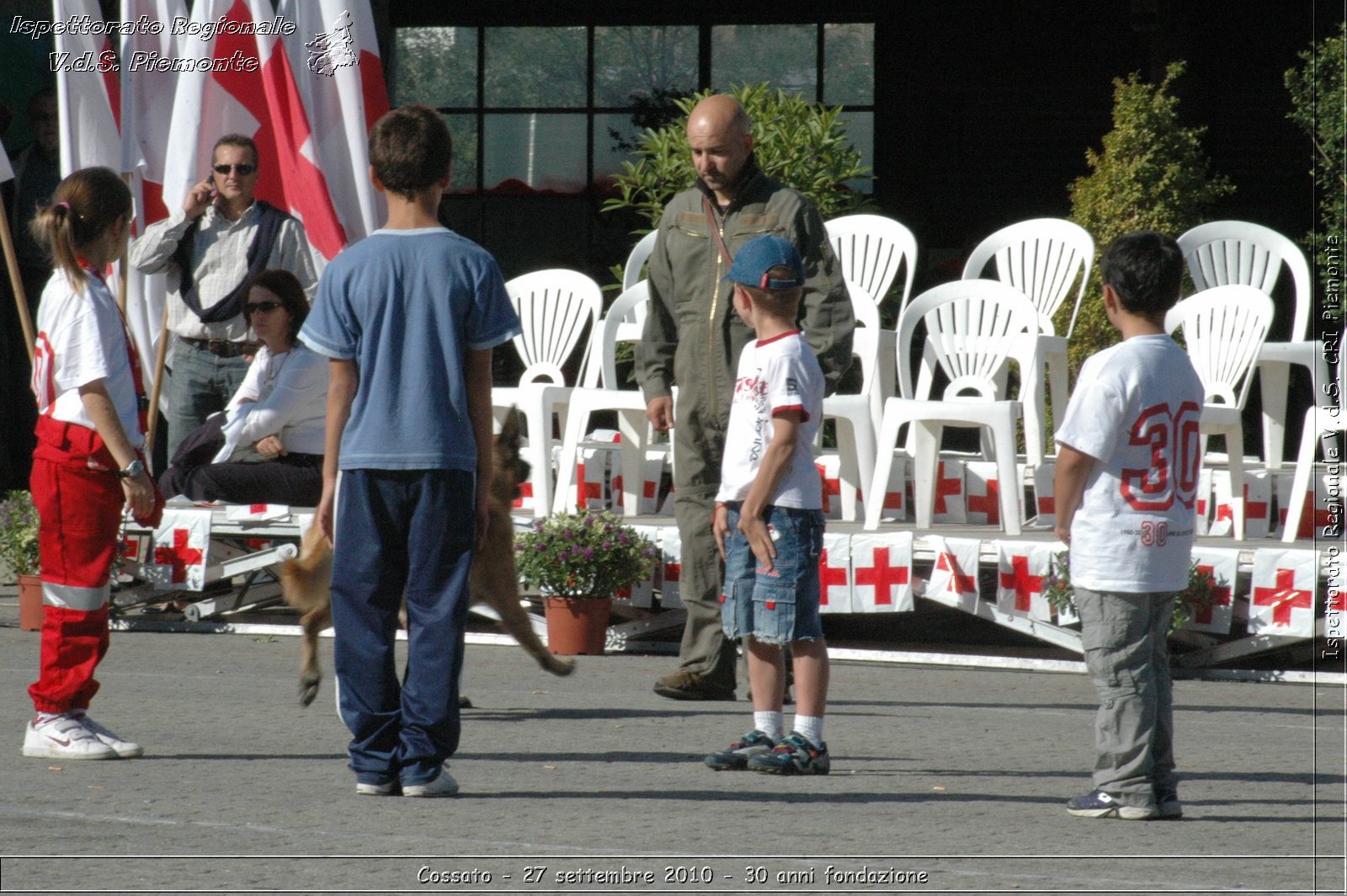 Cossato - 27 settembre 2010 - 30 anni fondazione -  Croce Rossa Italiana - Ispettorato Regionale Volontari del Soccorso Piemonte