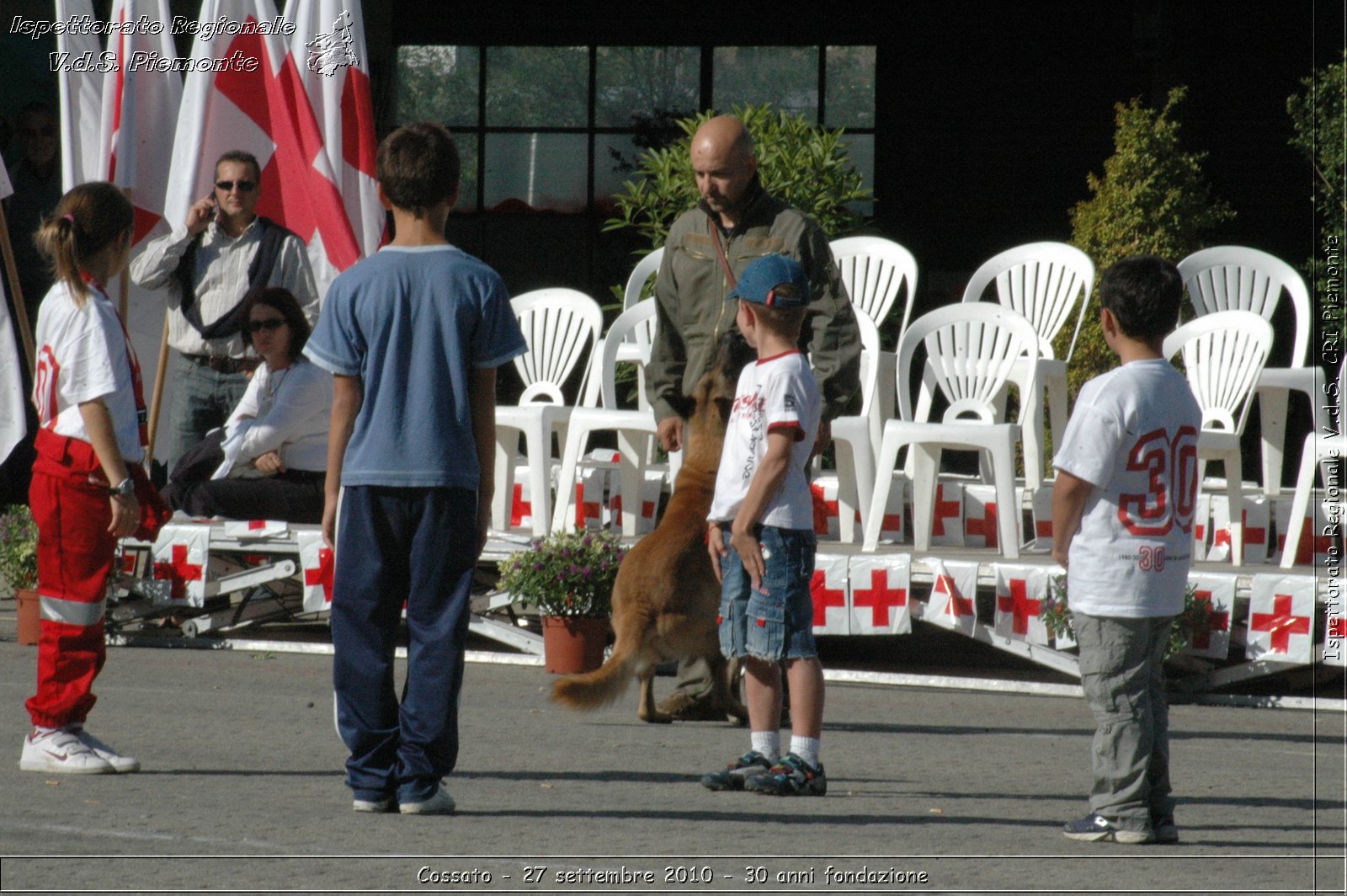 Cossato - 27 settembre 2010 - 30 anni fondazione -  Croce Rossa Italiana - Ispettorato Regionale Volontari del Soccorso Piemonte