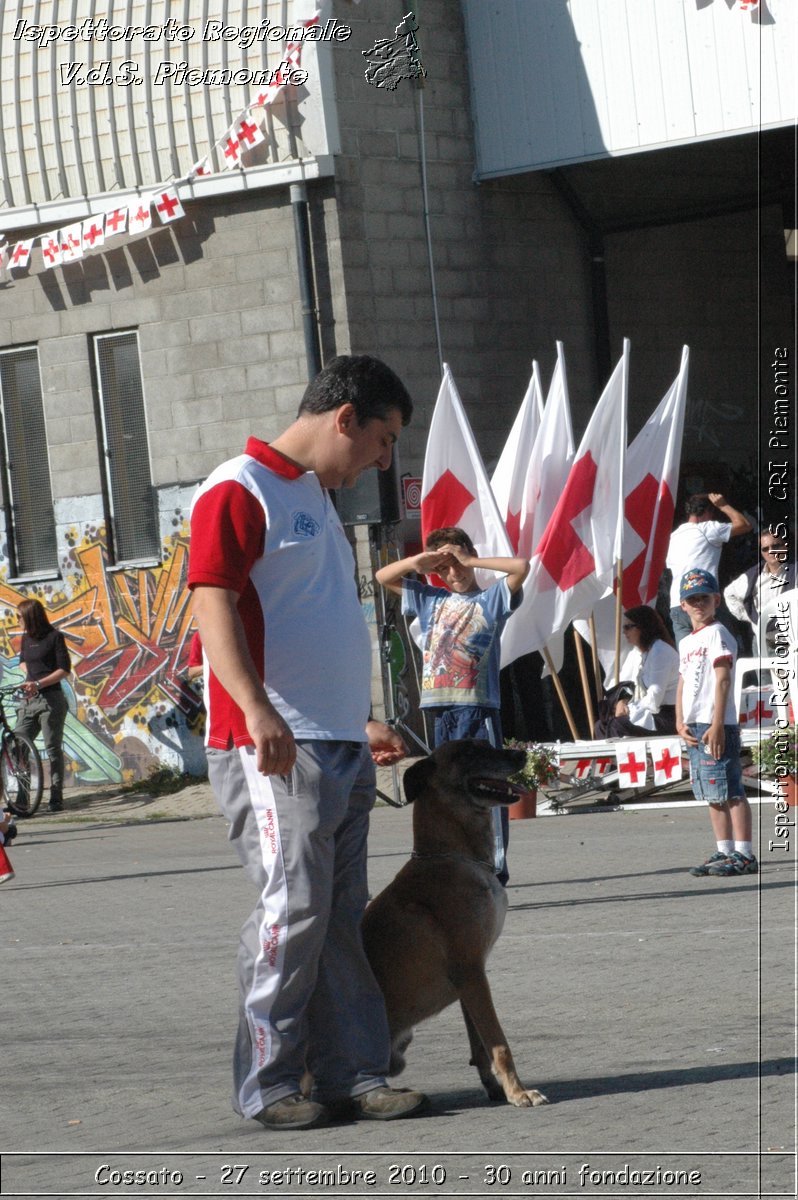 Cossato - 27 settembre 2010 - 30 anni fondazione -  Croce Rossa Italiana - Ispettorato Regionale Volontari del Soccorso Piemonte