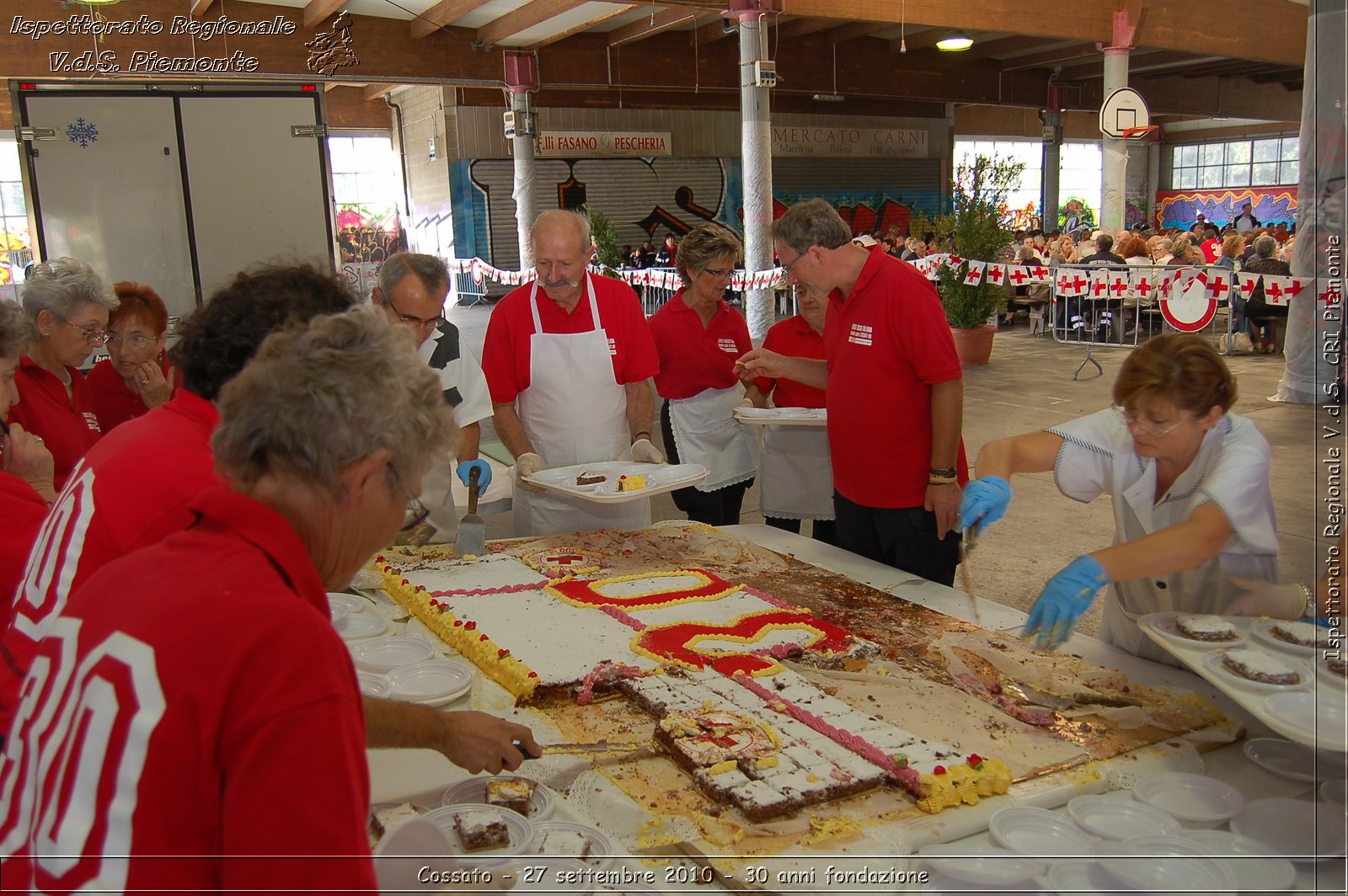 Cossato - 27 settembre 2010 - 30 anni fondazione -  Croce Rossa Italiana - Ispettorato Regionale Volontari del Soccorso Piemonte