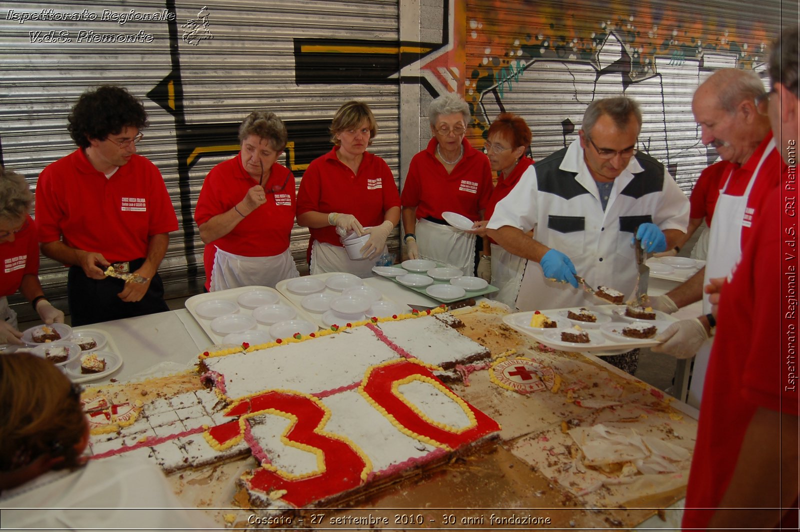 Cossato - 27 settembre 2010 - 30 anni fondazione -  Croce Rossa Italiana - Ispettorato Regionale Volontari del Soccorso Piemonte