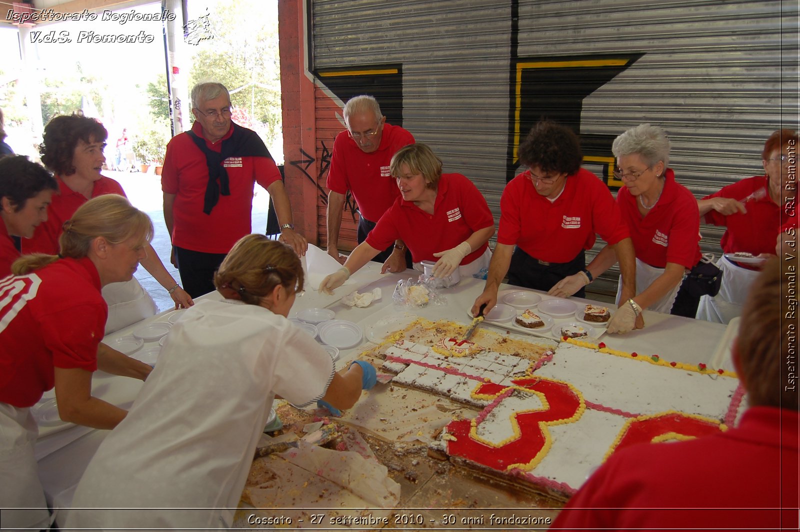 Cossato - 27 settembre 2010 - 30 anni fondazione -  Croce Rossa Italiana - Ispettorato Regionale Volontari del Soccorso Piemonte