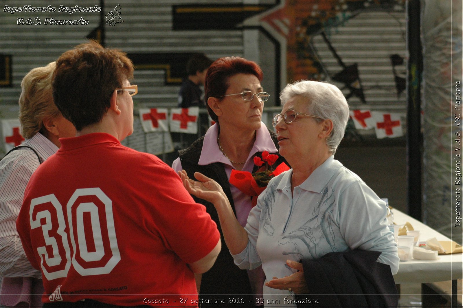 Cossato - 27 settembre 2010 - 30 anni fondazione -  Croce Rossa Italiana - Ispettorato Regionale Volontari del Soccorso Piemonte