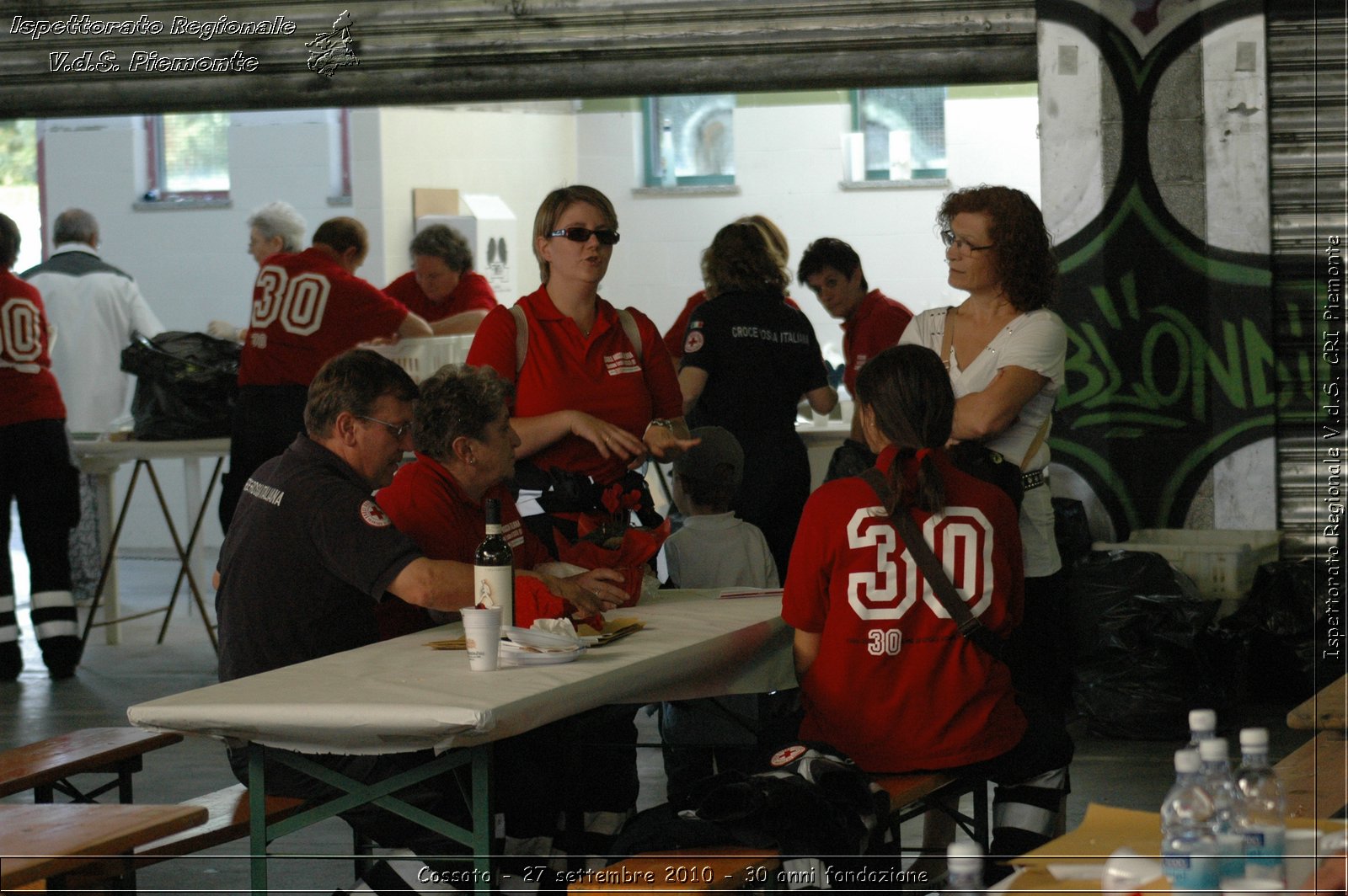 Cossato - 27 settembre 2010 - 30 anni fondazione -  Croce Rossa Italiana - Ispettorato Regionale Volontari del Soccorso Piemonte