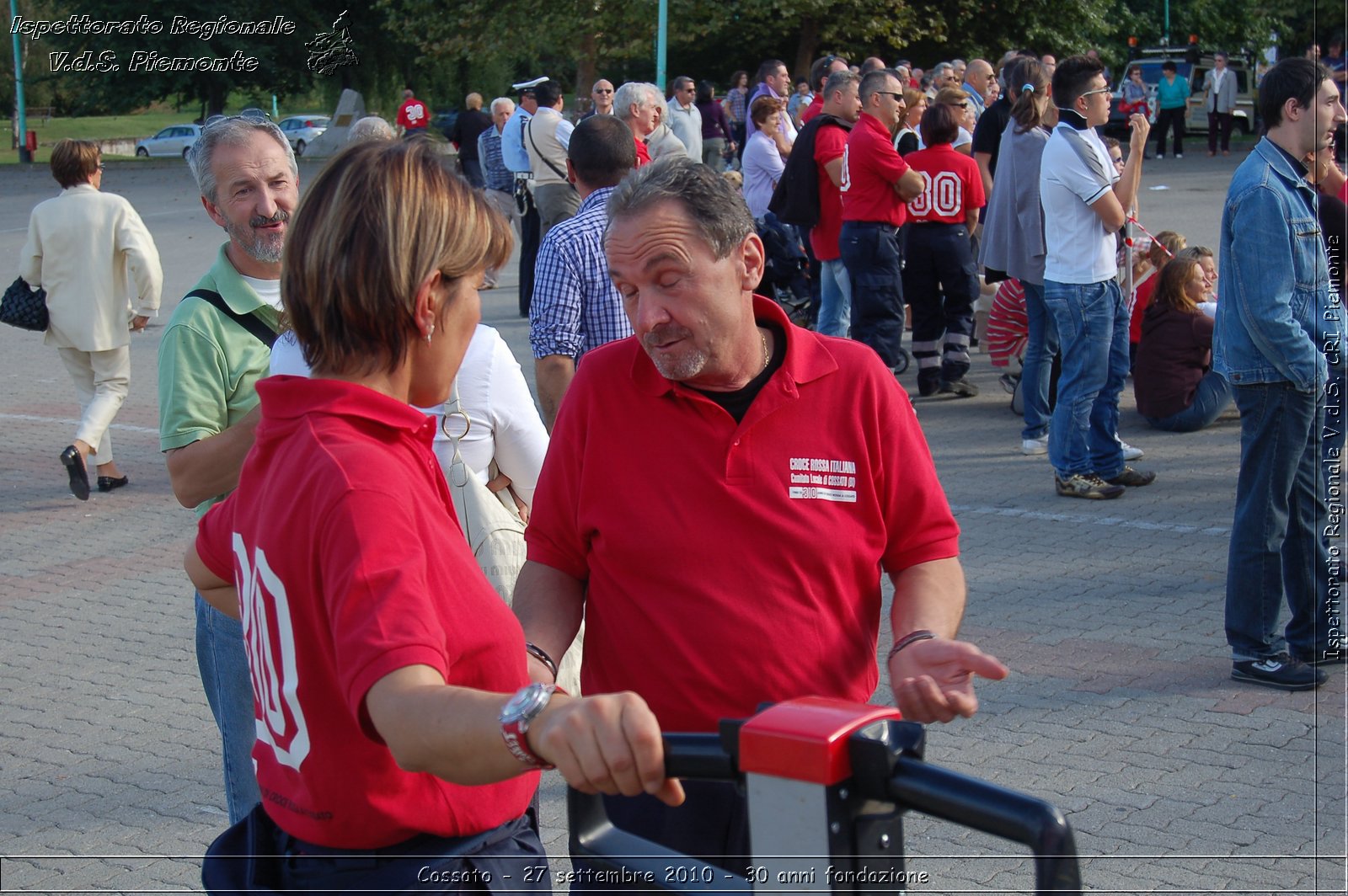 Cossato - 27 settembre 2010 - 30 anni fondazione -  Croce Rossa Italiana - Ispettorato Regionale Volontari del Soccorso Piemonte