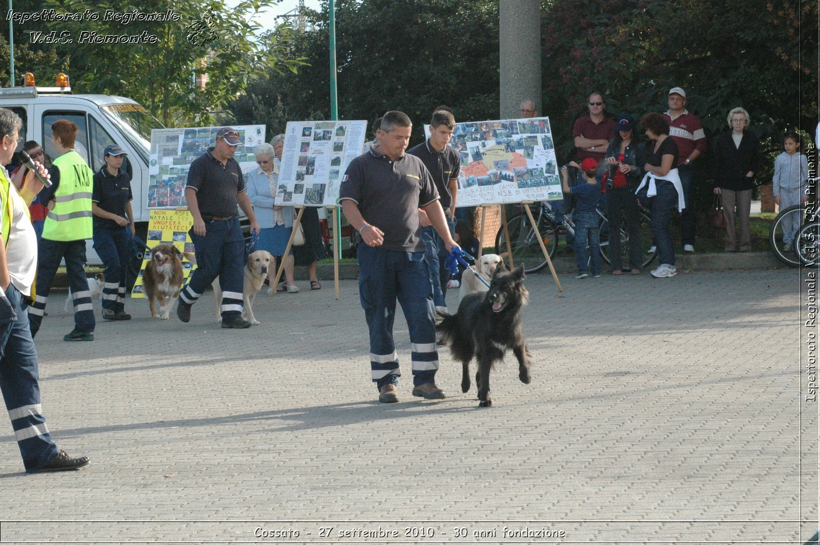 Cossato - 27 settembre 2010 - 30 anni fondazione -  Croce Rossa Italiana - Ispettorato Regionale Volontari del Soccorso Piemonte