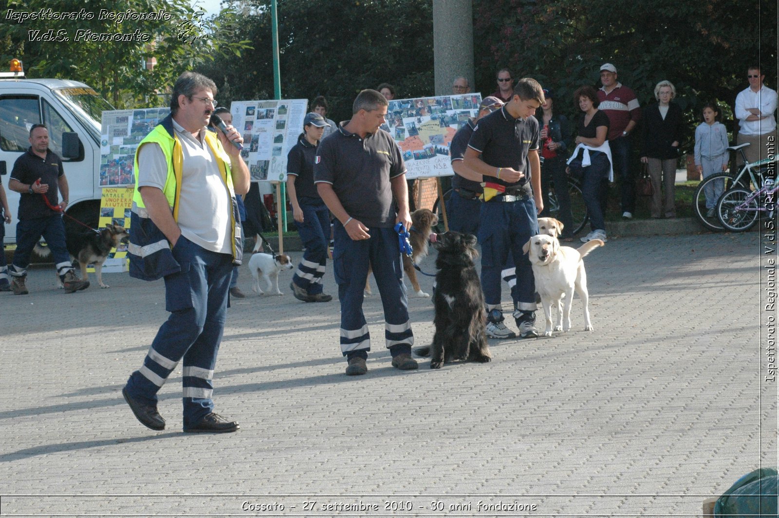 Cossato - 27 settembre 2010 - 30 anni fondazione -  Croce Rossa Italiana - Ispettorato Regionale Volontari del Soccorso Piemonte