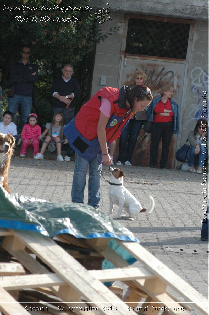 Cossato - 27 settembre 2010 - 30 anni fondazione -  Croce Rossa Italiana - Ispettorato Regionale Volontari del Soccorso Piemonte