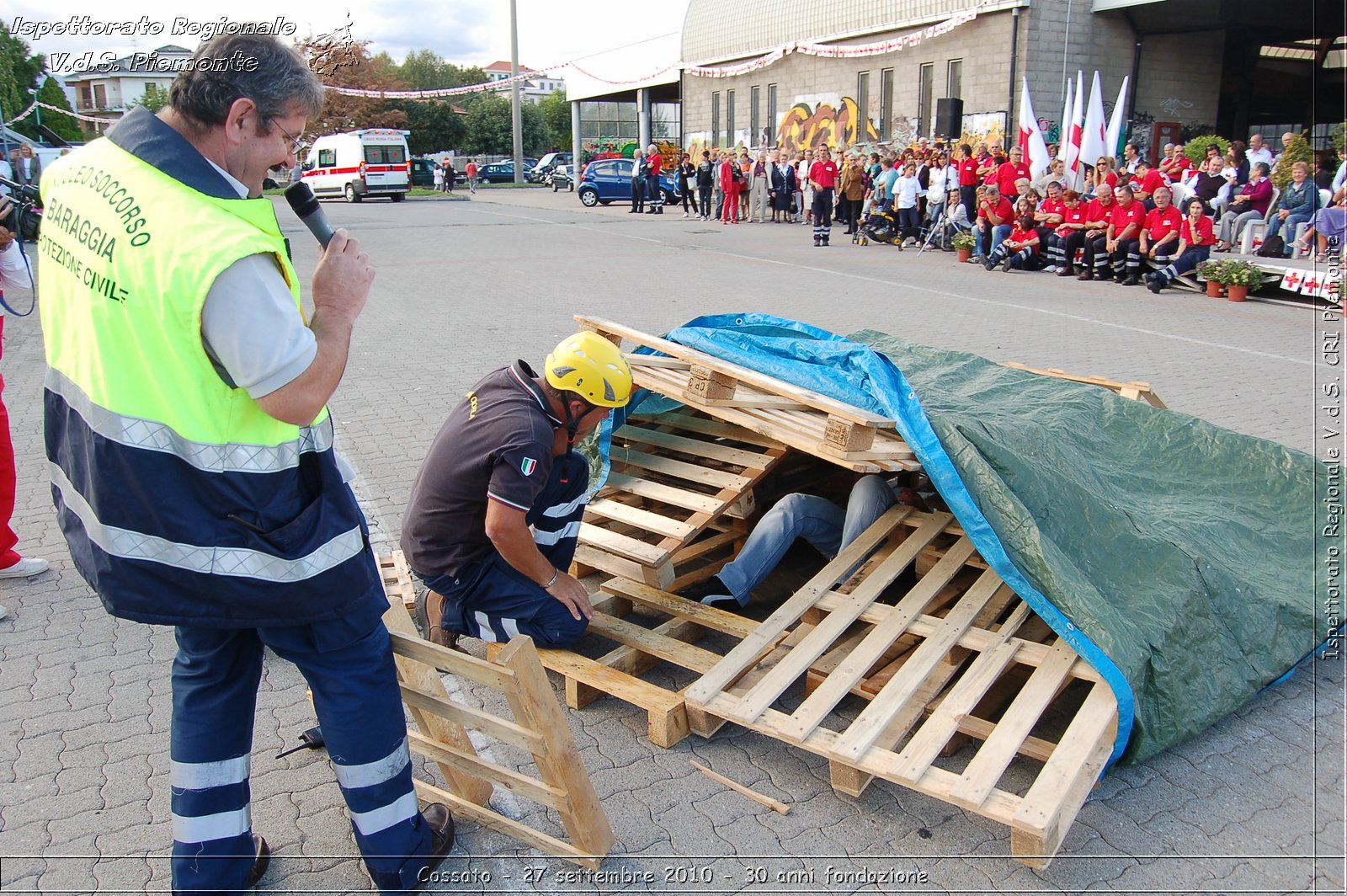 Cossato - 27 settembre 2010 - 30 anni fondazione -  Croce Rossa Italiana - Ispettorato Regionale Volontari del Soccorso Piemonte