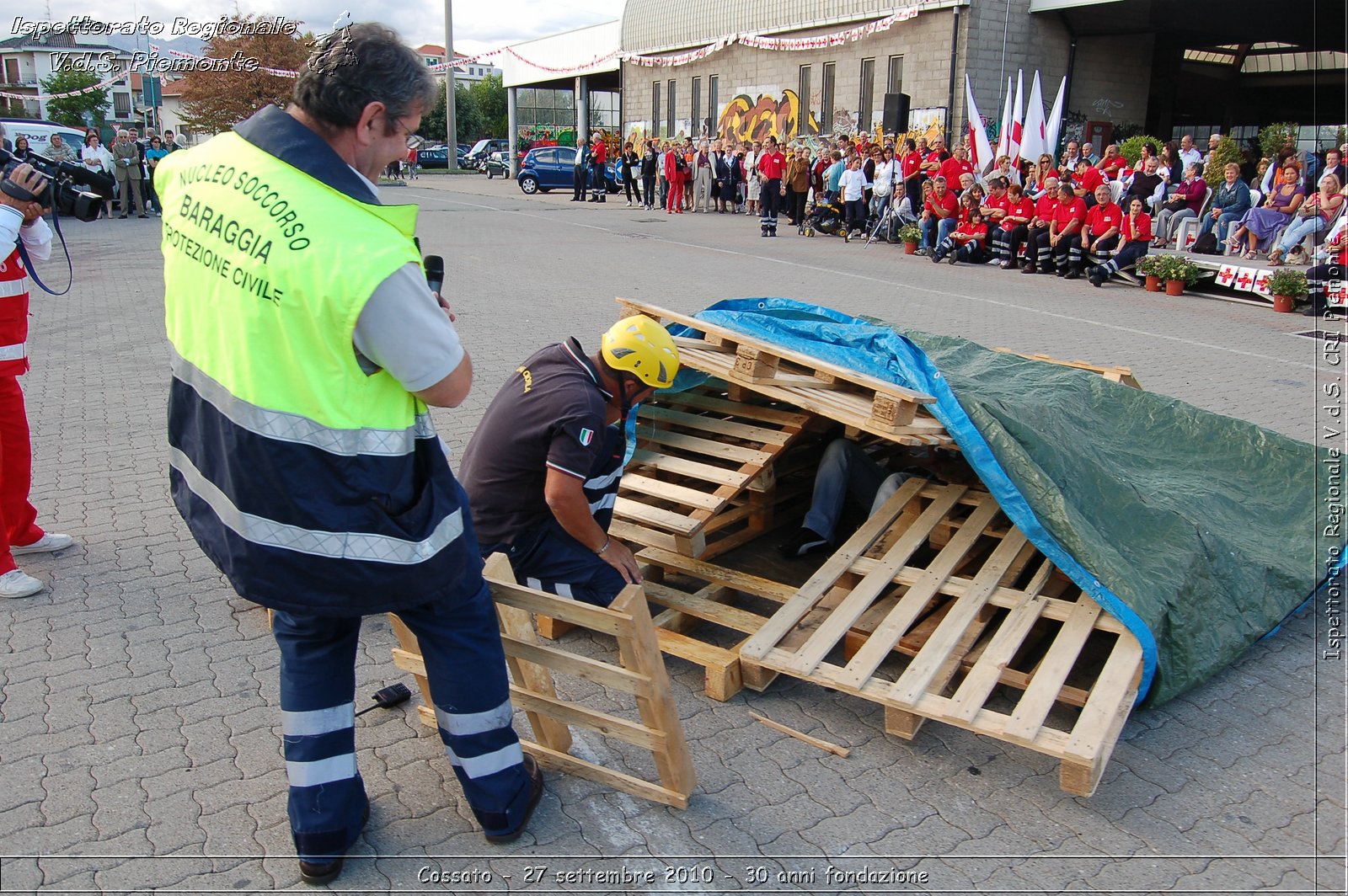 Cossato - 27 settembre 2010 - 30 anni fondazione -  Croce Rossa Italiana - Ispettorato Regionale Volontari del Soccorso Piemonte