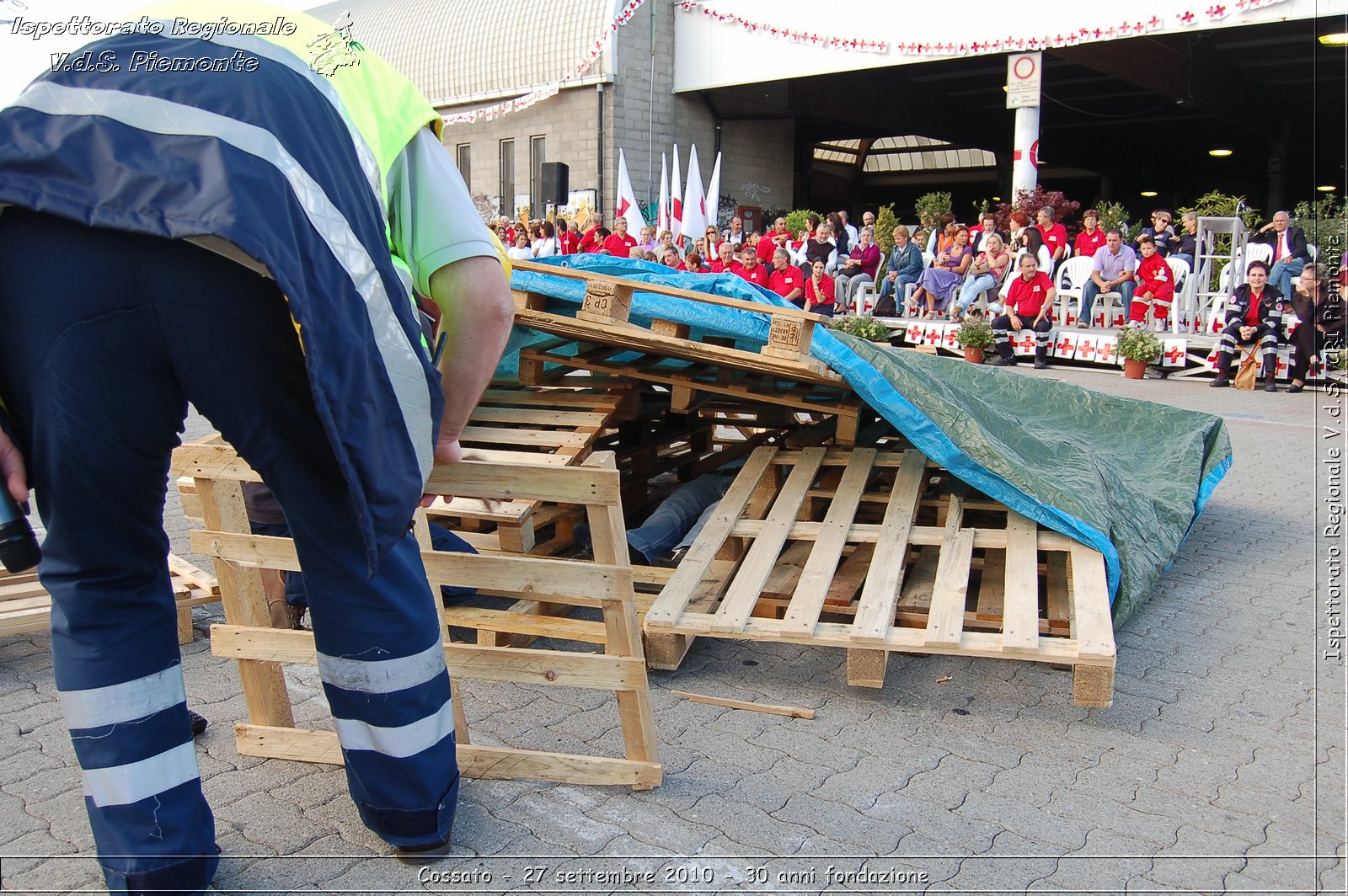 Cossato - 27 settembre 2010 - 30 anni fondazione -  Croce Rossa Italiana - Ispettorato Regionale Volontari del Soccorso Piemonte