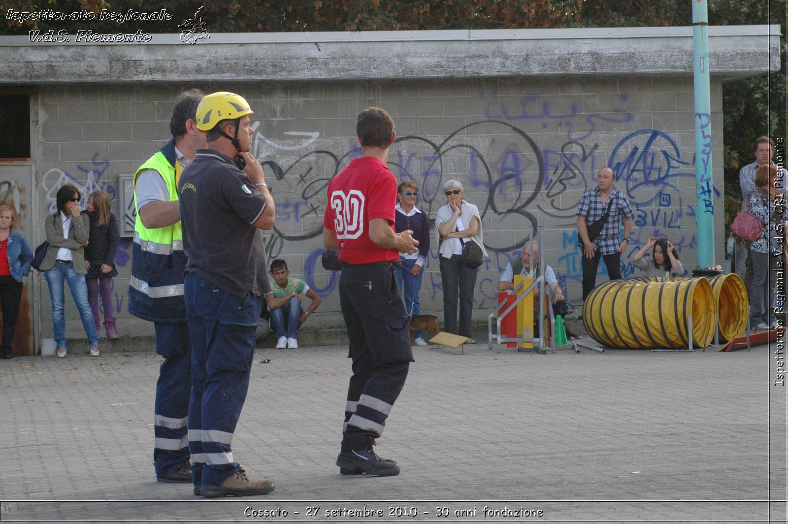 Cossato - 27 settembre 2010 - 30 anni fondazione -  Croce Rossa Italiana - Ispettorato Regionale Volontari del Soccorso Piemonte