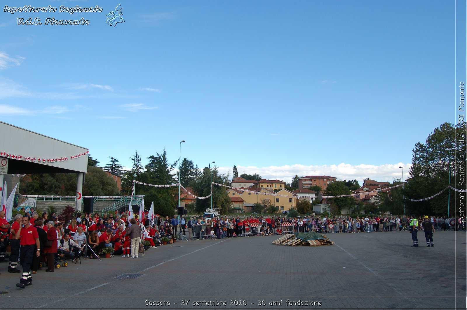 Cossato - 27 settembre 2010 - 30 anni fondazione -  Croce Rossa Italiana - Ispettorato Regionale Volontari del Soccorso Piemonte